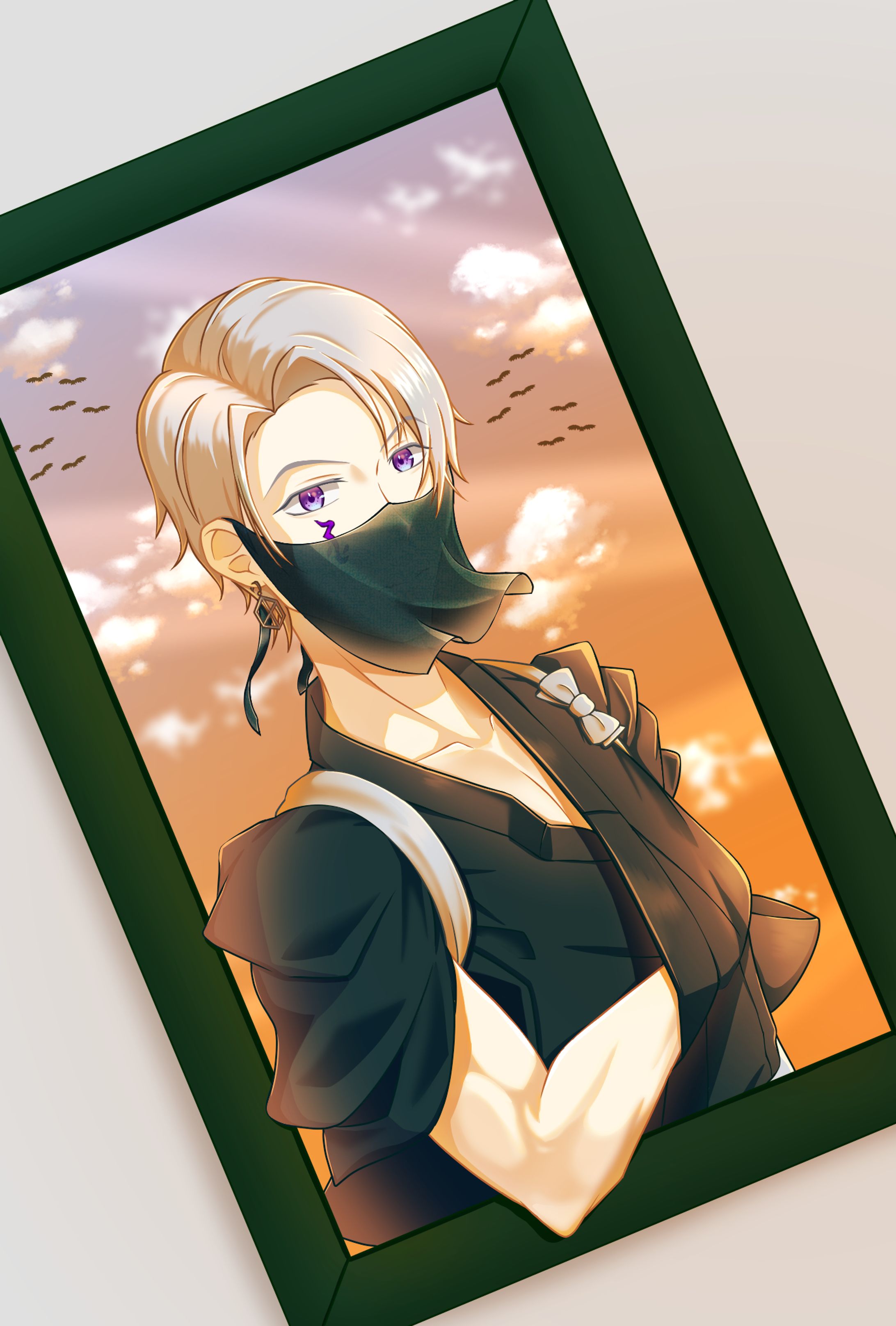 【OC】夕型　謎の男-1