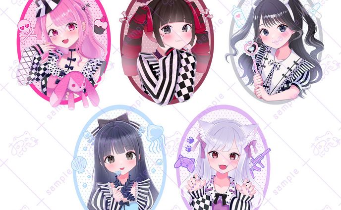 ガガピエロ様 グッズ用イラスト
