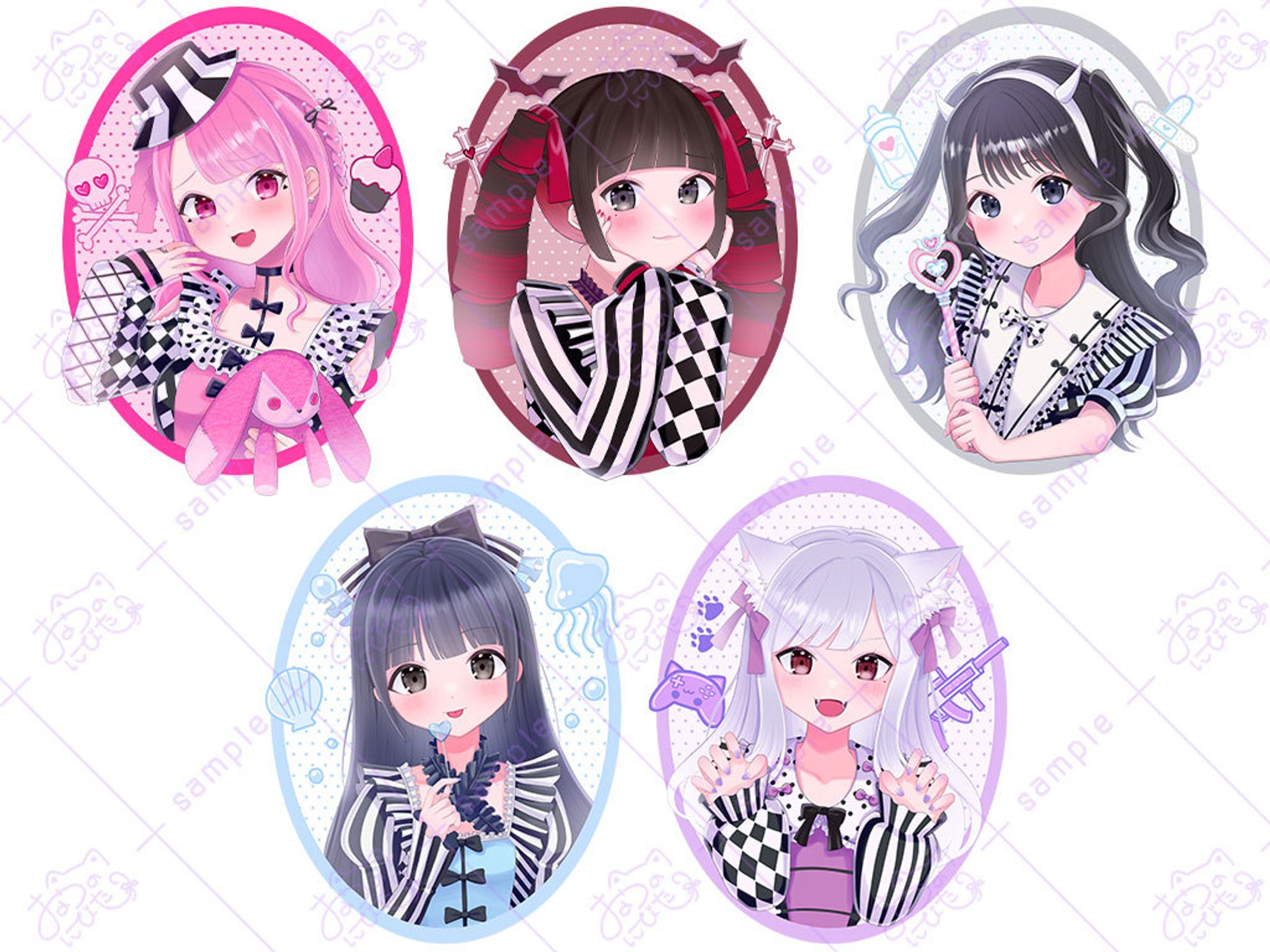 ガガピエロ様 グッズ用イラスト-1