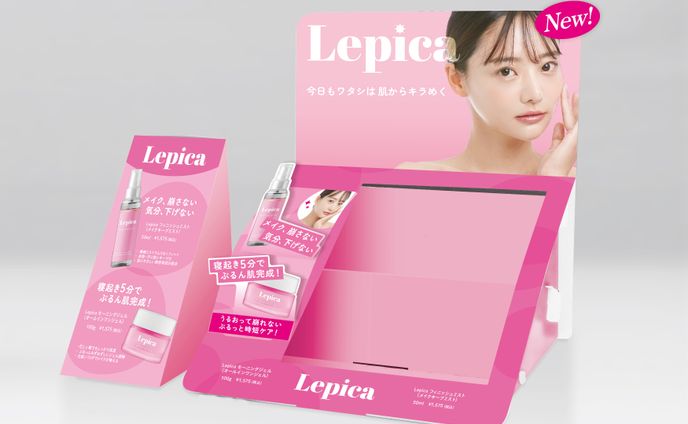 ペーパーディスプレイと販促用POP