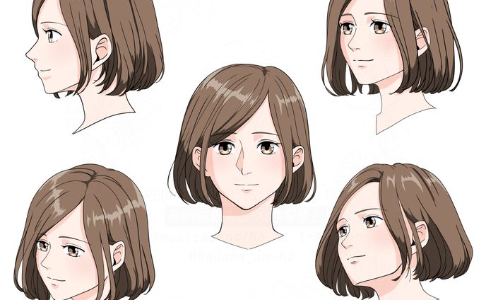 【サンプル】男女顔