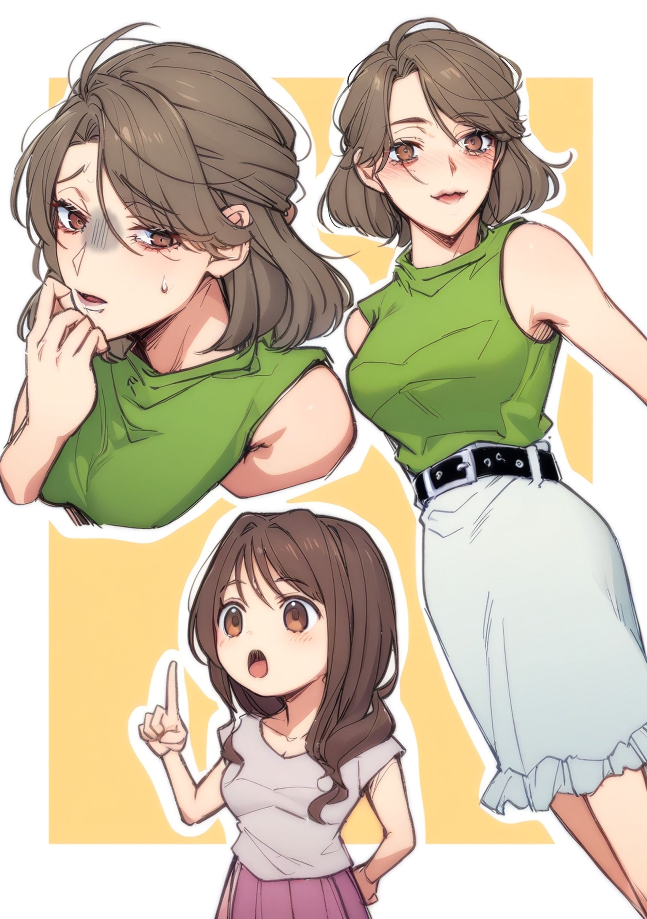 イラスト・カラー漫画(職務実績・同人含)-1
