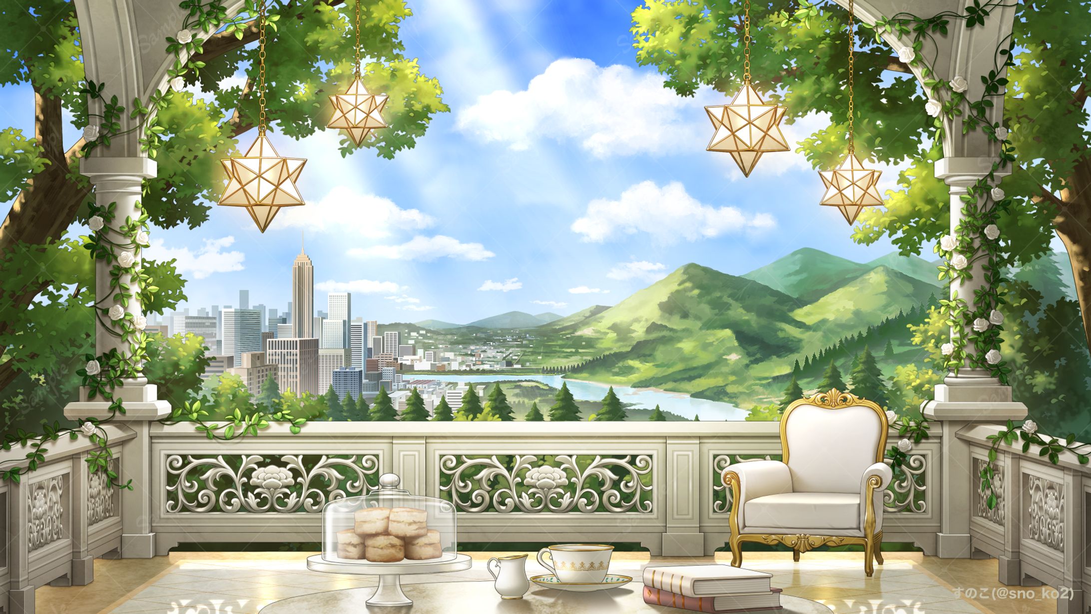 ヘルガ様｜配信背景-1