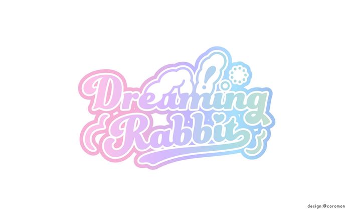 アイドルグループ/Dreaming Rabbit様ロゴ