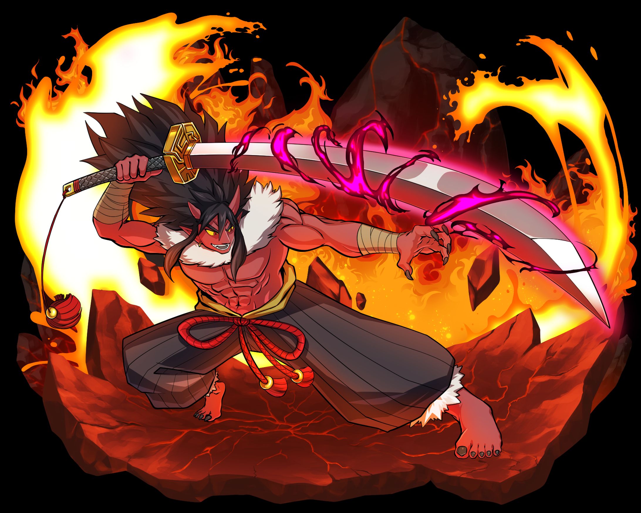 ソシャゲ風イラスト-1