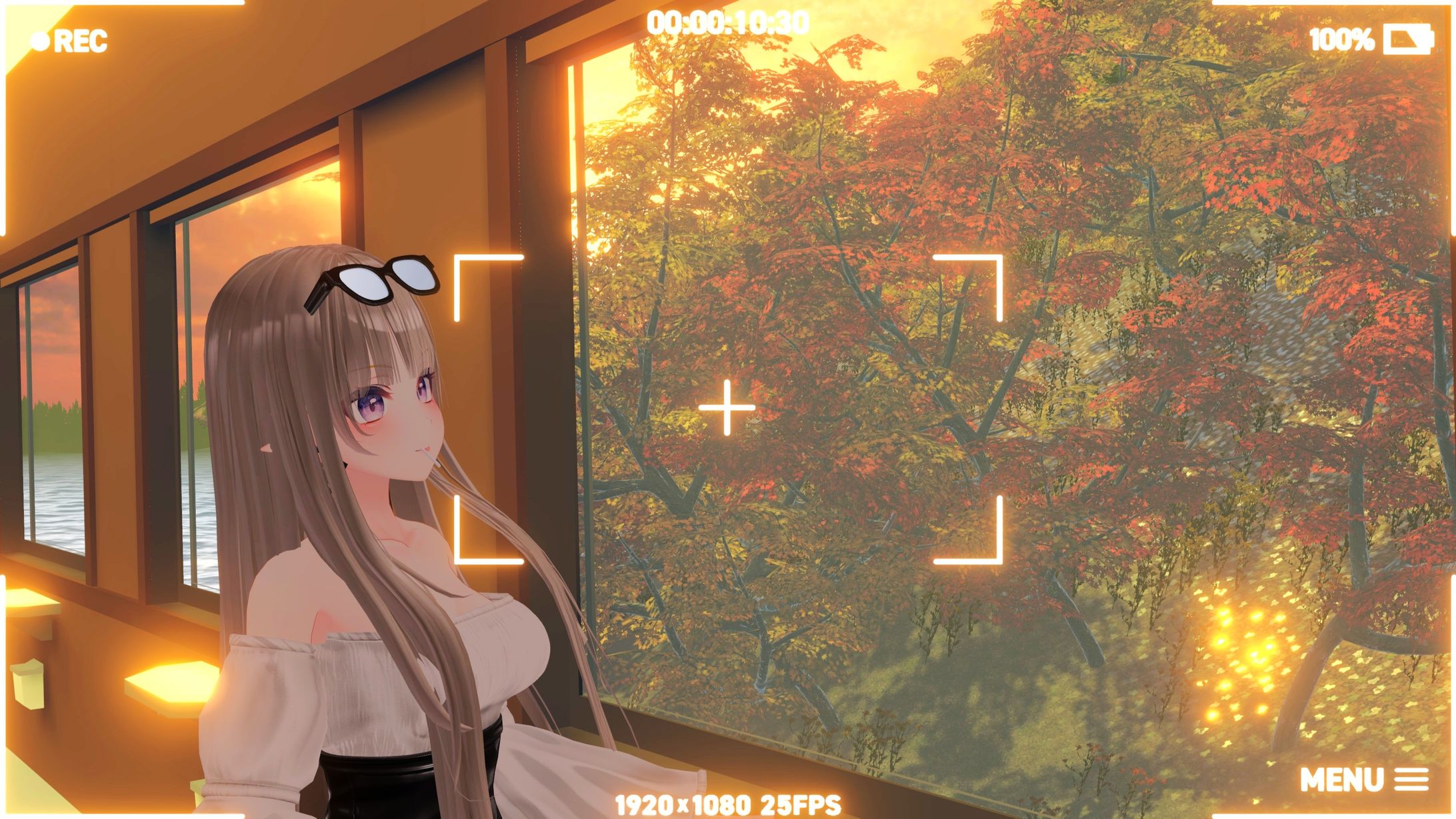 紅葉の見ごろは短い-1