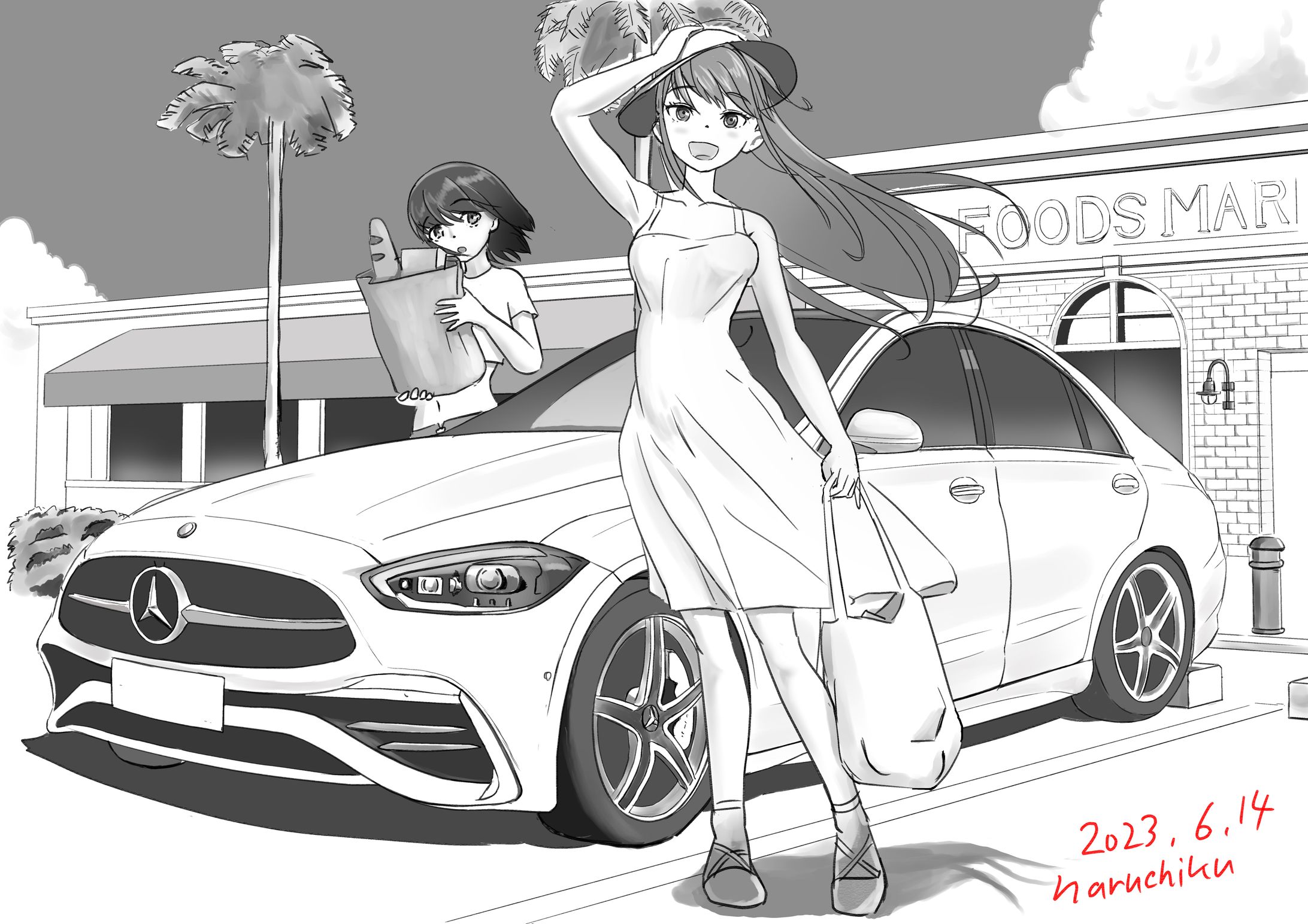 車とキャラクター-1