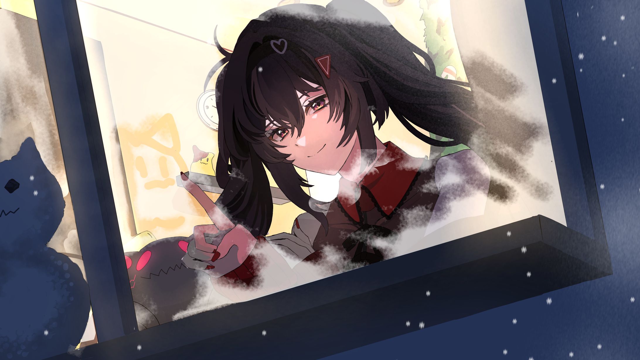 VTuber　ナナホシナナ様　サムネイルイラスト-1