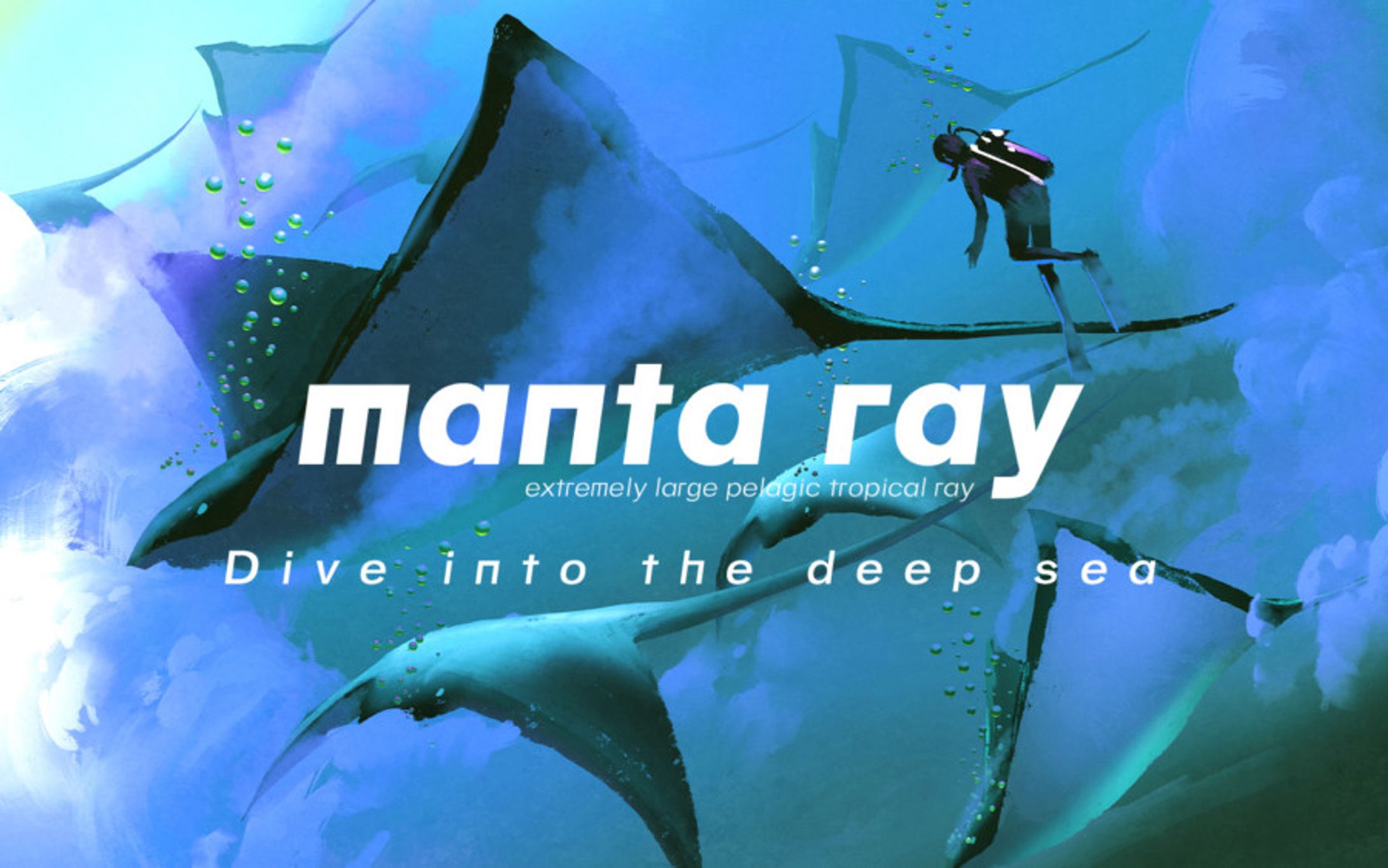 フリーフォント「MANTA RAY」-1