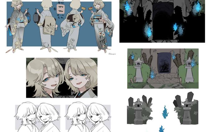 依頼過程歌ってみたサムネ