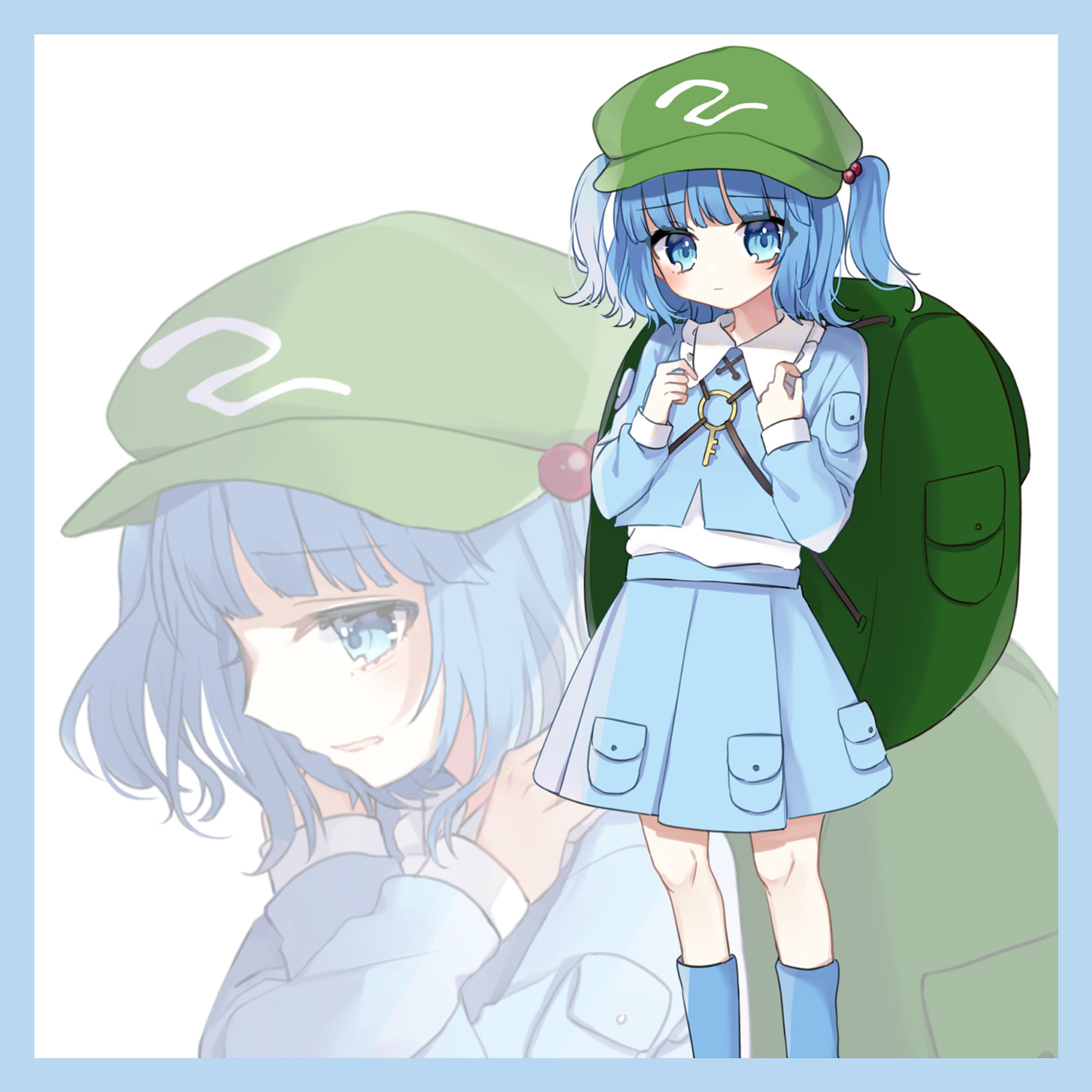 幽閉サテライト様 「Mystic River」イラスト-1
