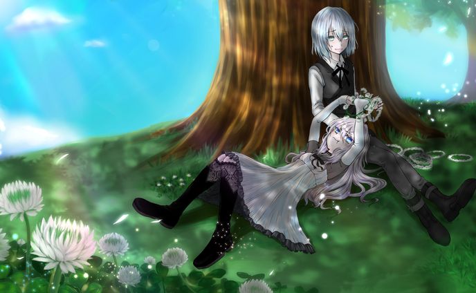 観賞用イラスト　2枚