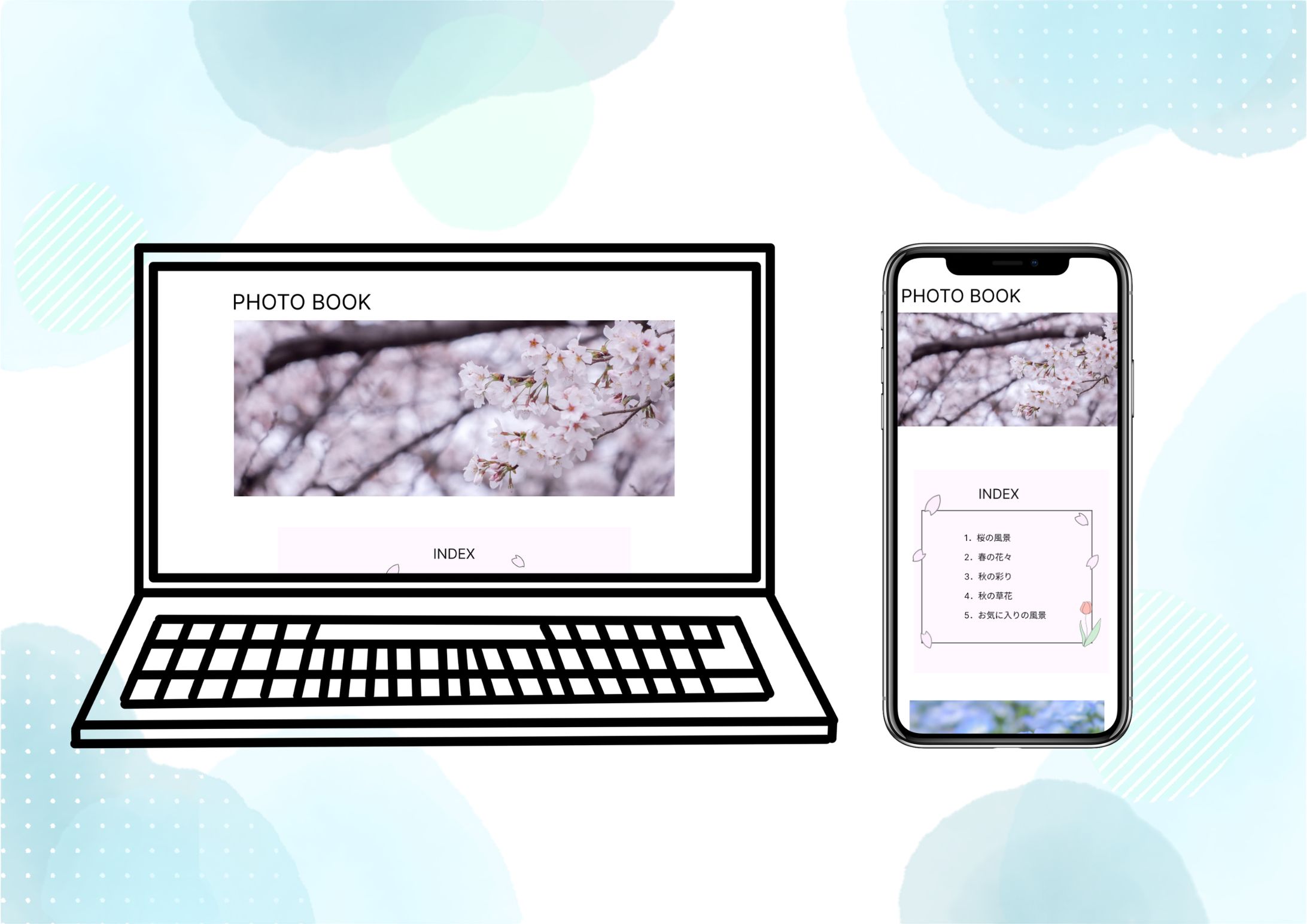 【自主制作：架空サイト】PHOTO BOOK-1