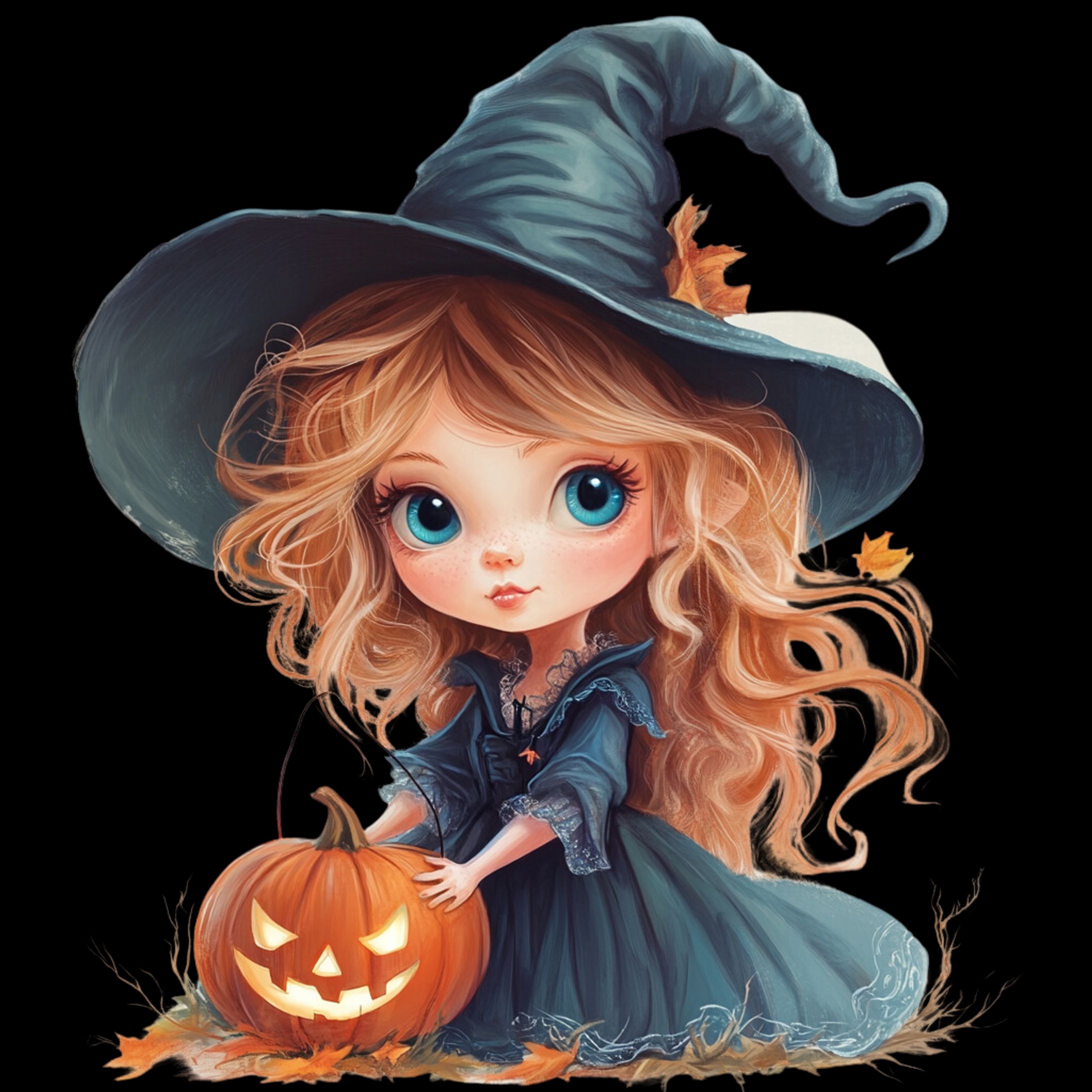 ハロウィン可愛い女の子-1