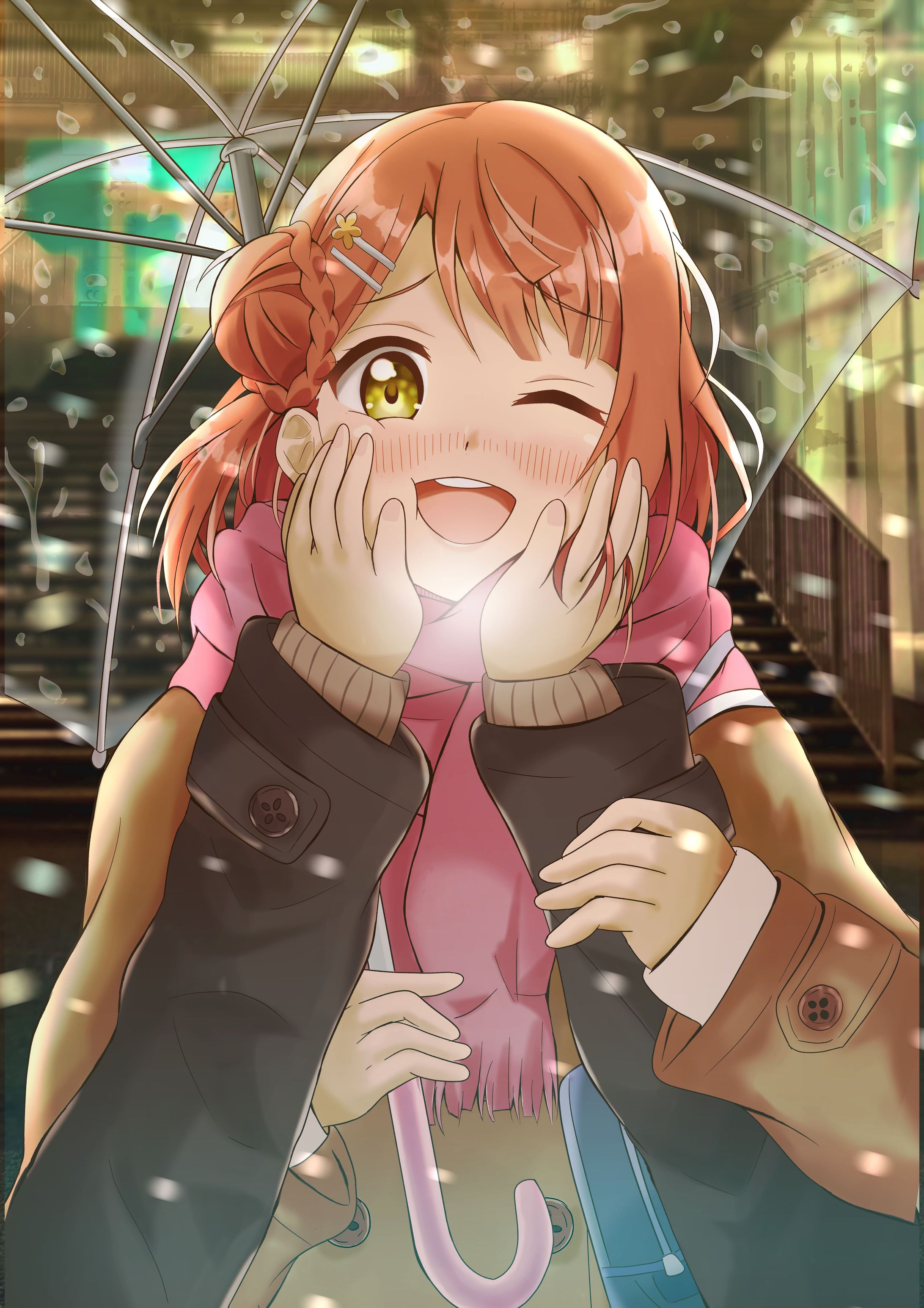 雪の日の待ち合わせ-1