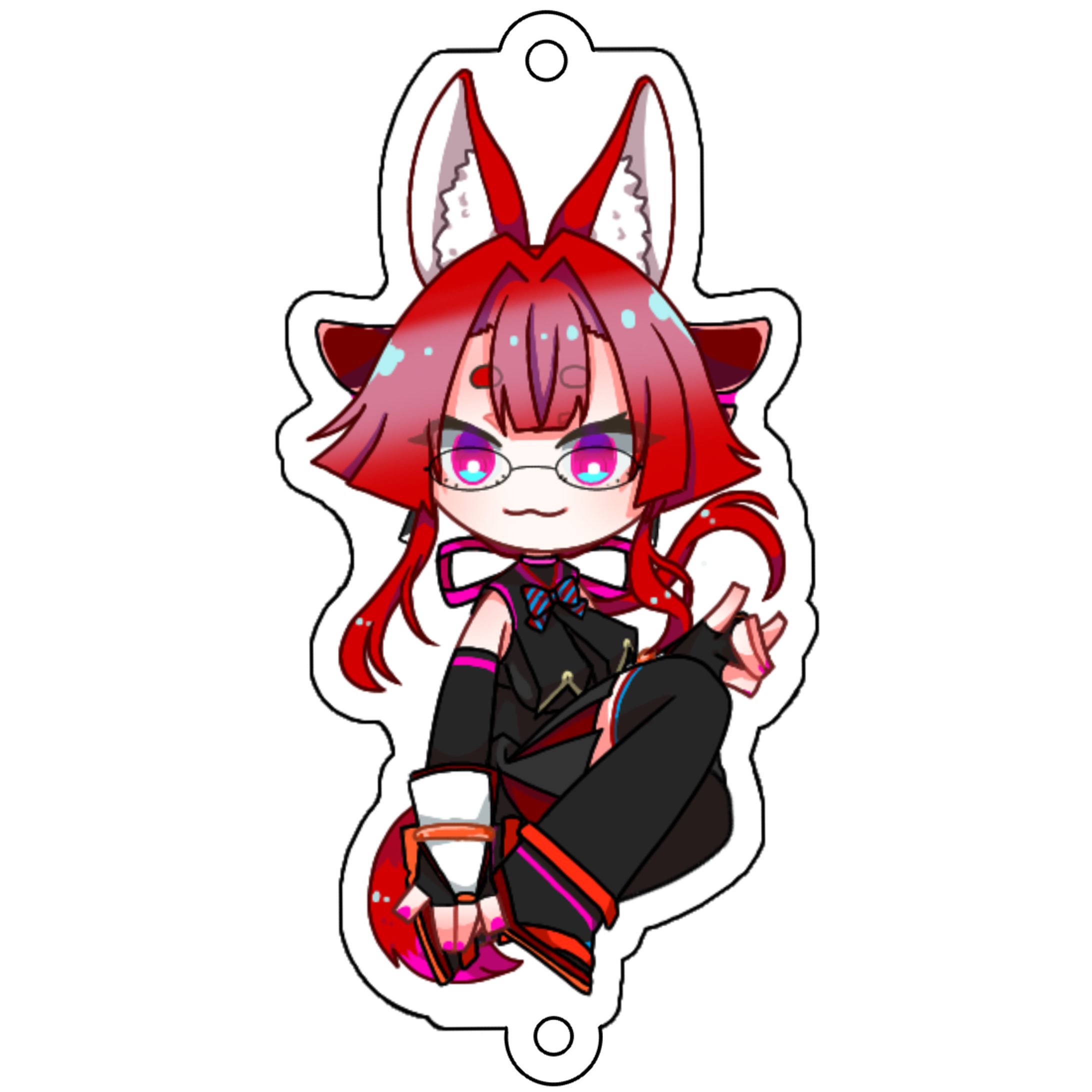 Booth販売 繋がるアクキー No.2-1