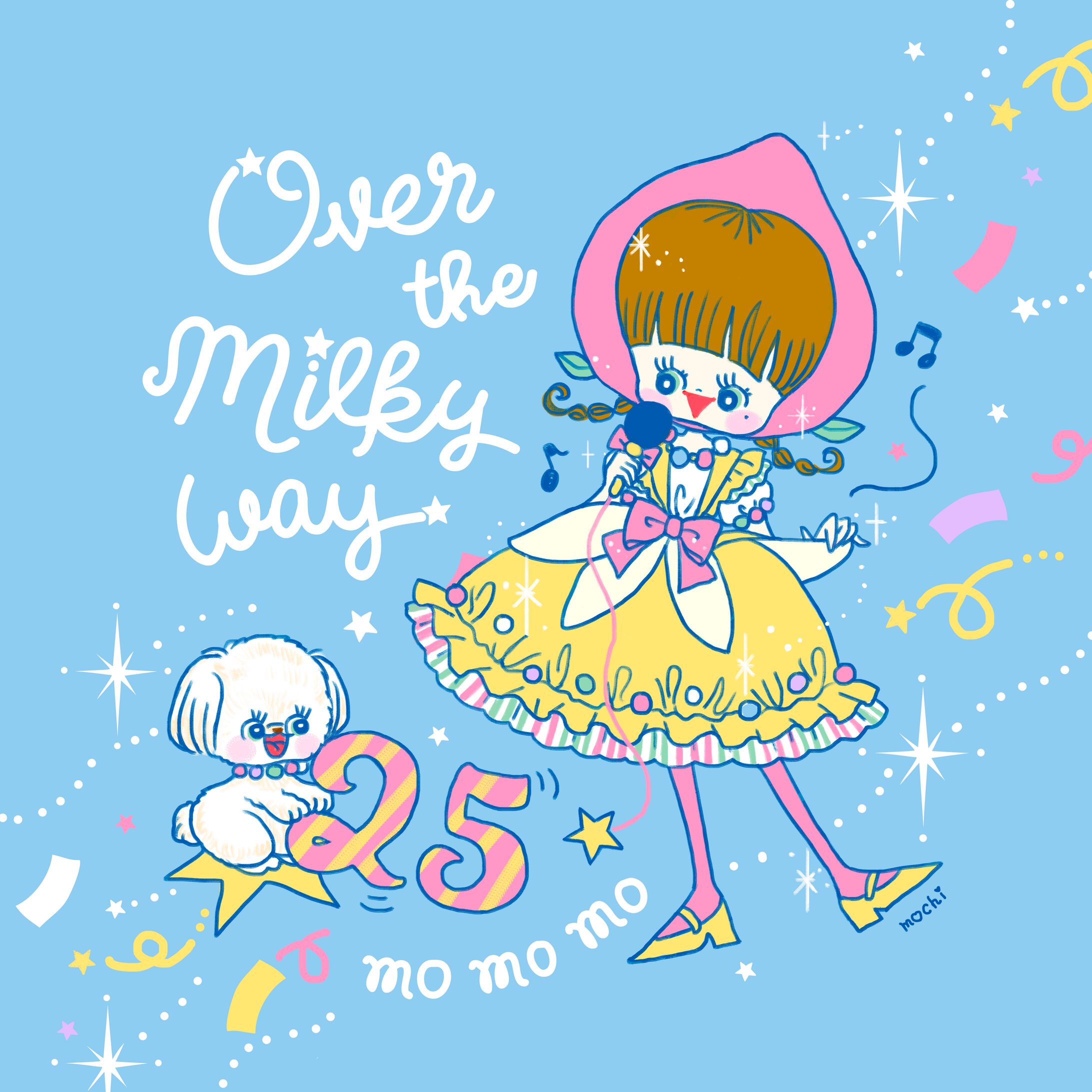 女優歌手／桃菜さんのライブグッズ用のイラスト（2019）-1