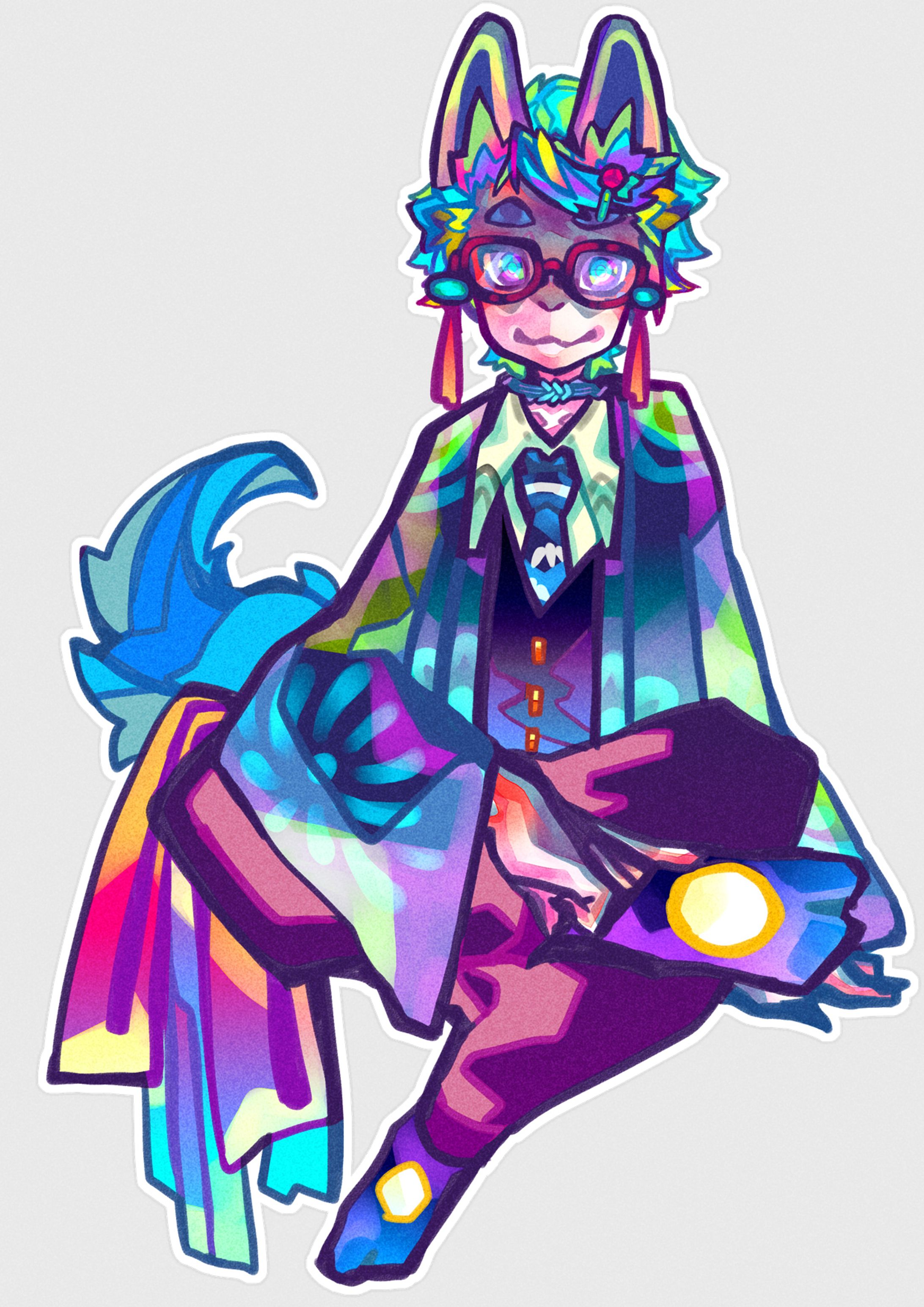 獣人絵（1種）-1