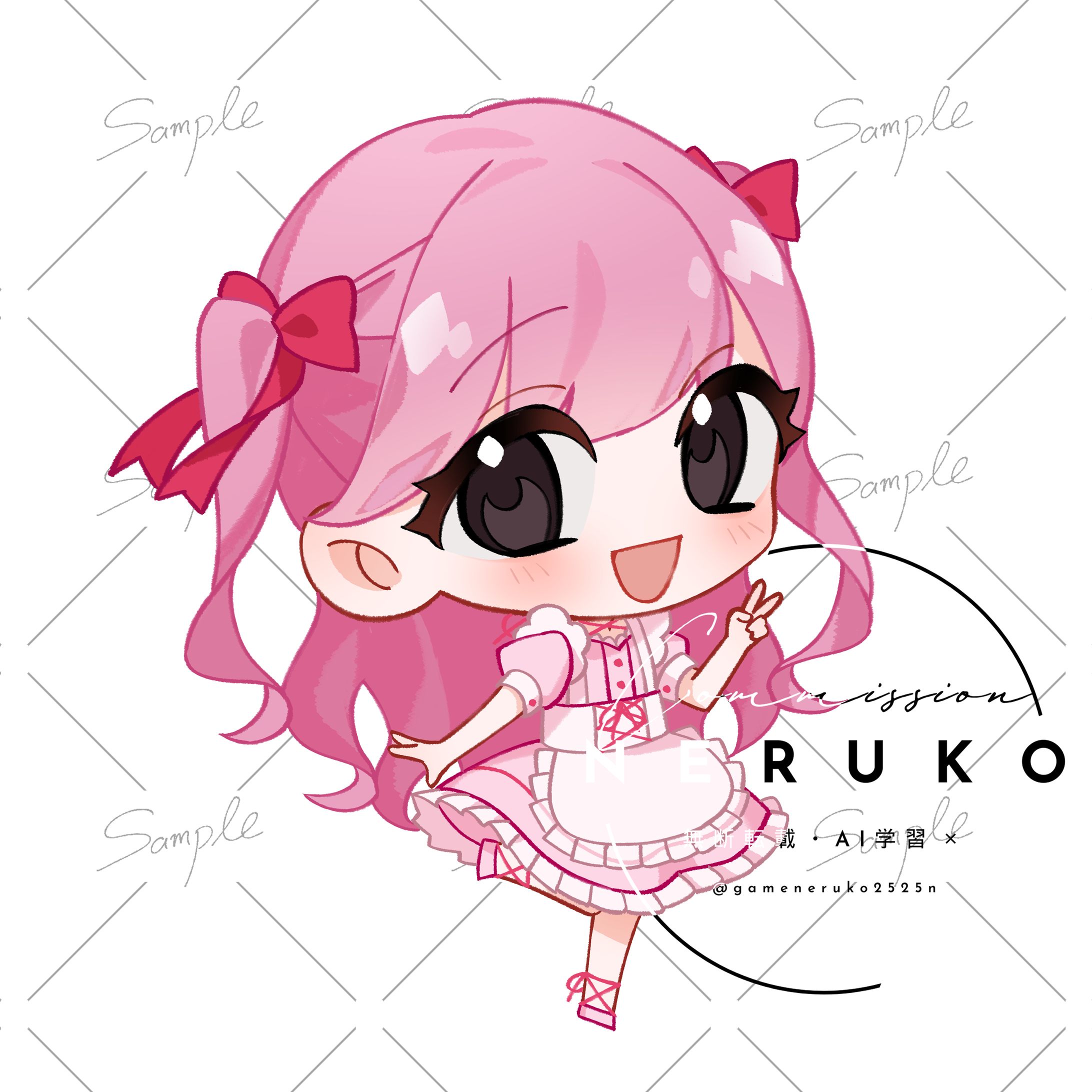 SDイラスト｜架空様ご依頼-1