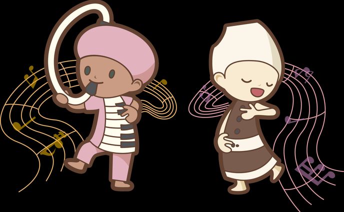 楽器擬人化〜鍵盤ハーモニカとリコーダー