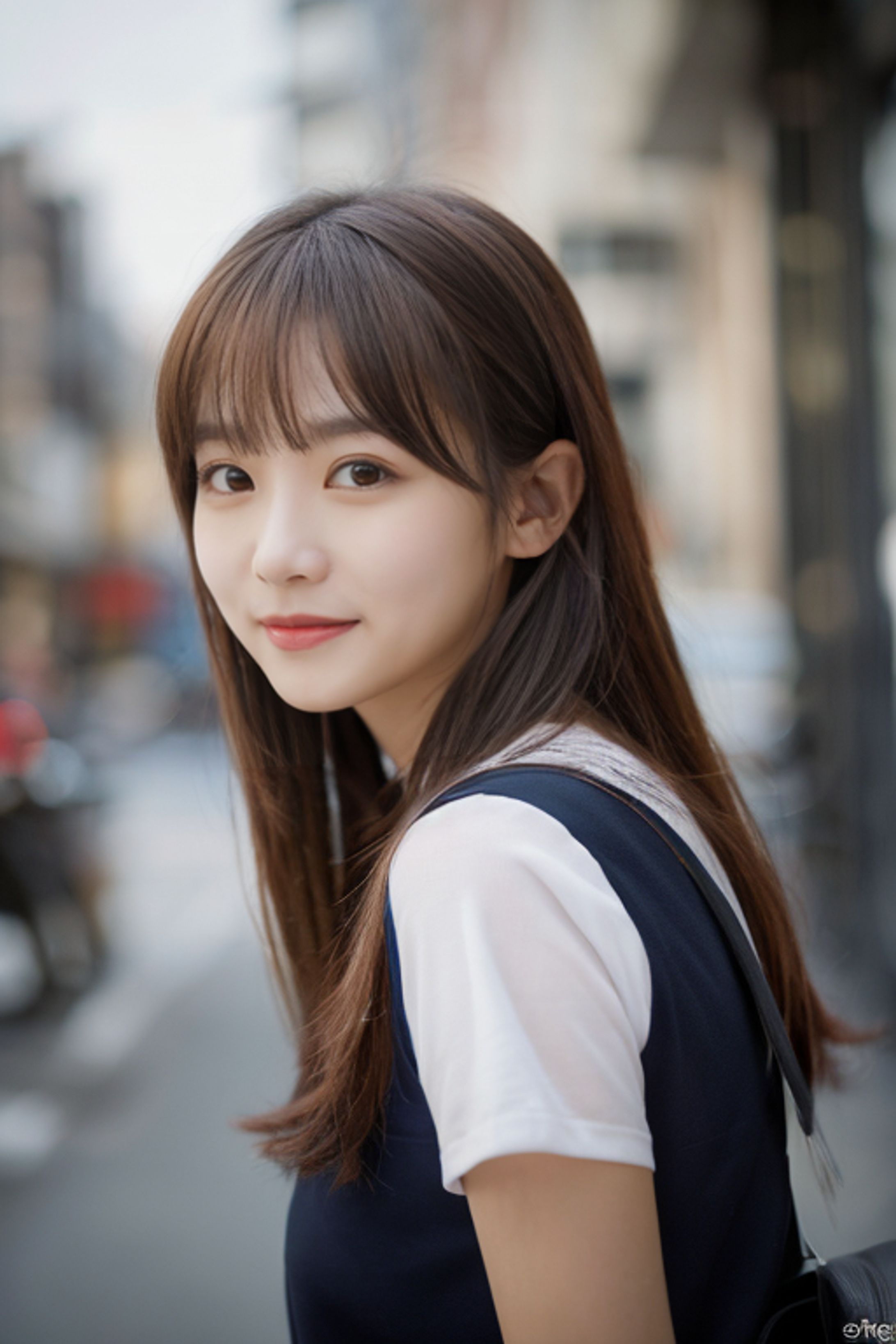 街角美女-1