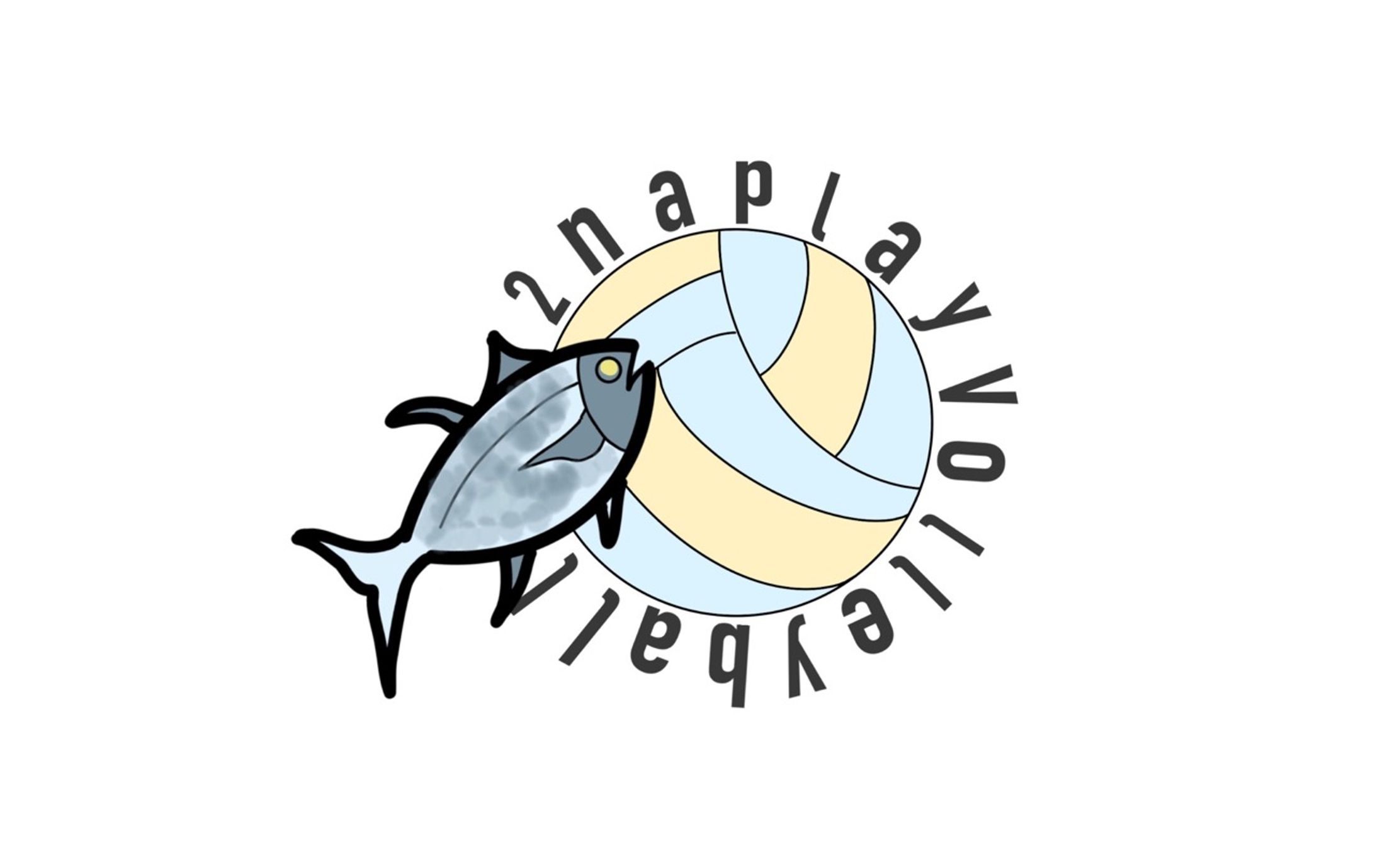 【2naplayvolleyball】ロゴ制作-1