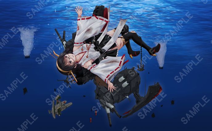 艦これ、動画用イラスト