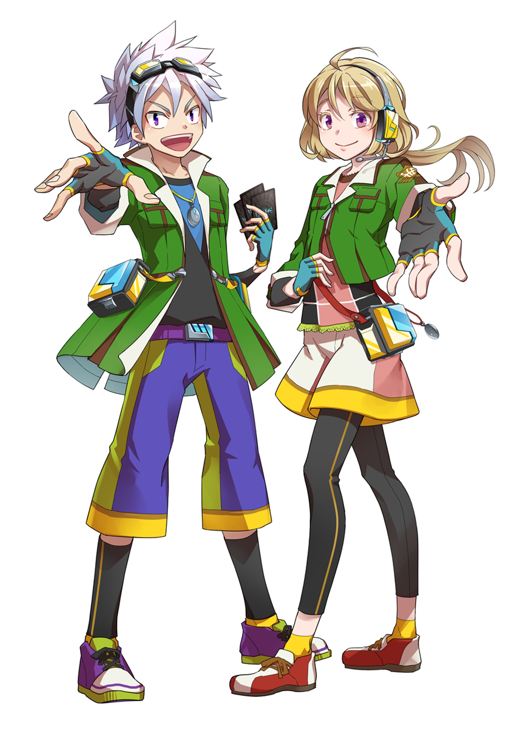 【ご依頼・2016】歴史系カードゲーム企画関連立ち絵＆SD ４点まとめ-1