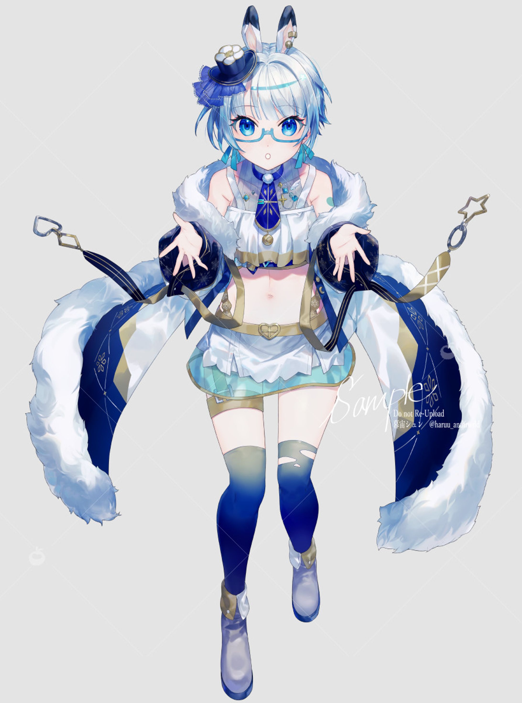 たみー様　冬カラー衣装一枚絵-1