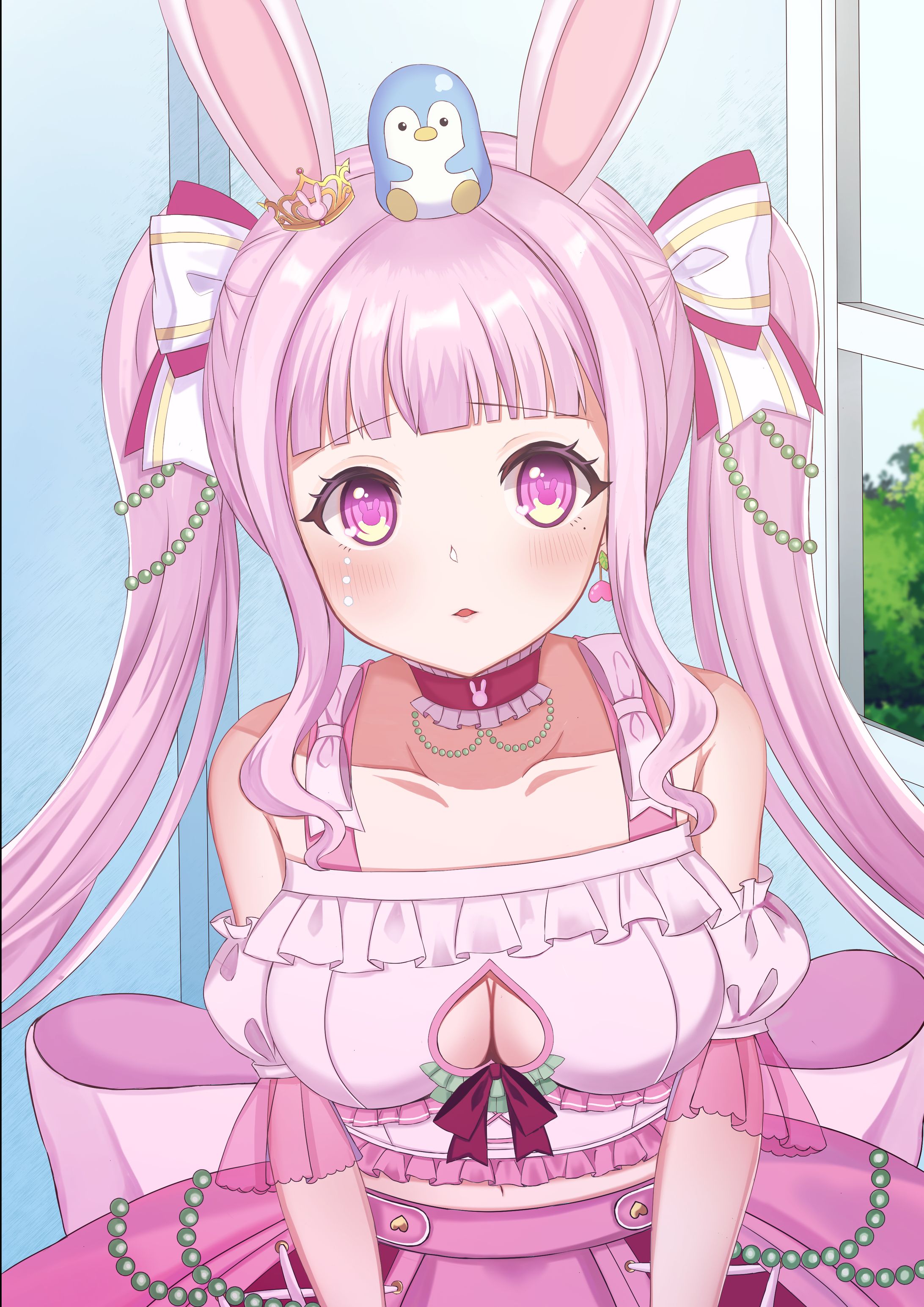 【イラスト】兎姫乃もも様＿一枚絵-1