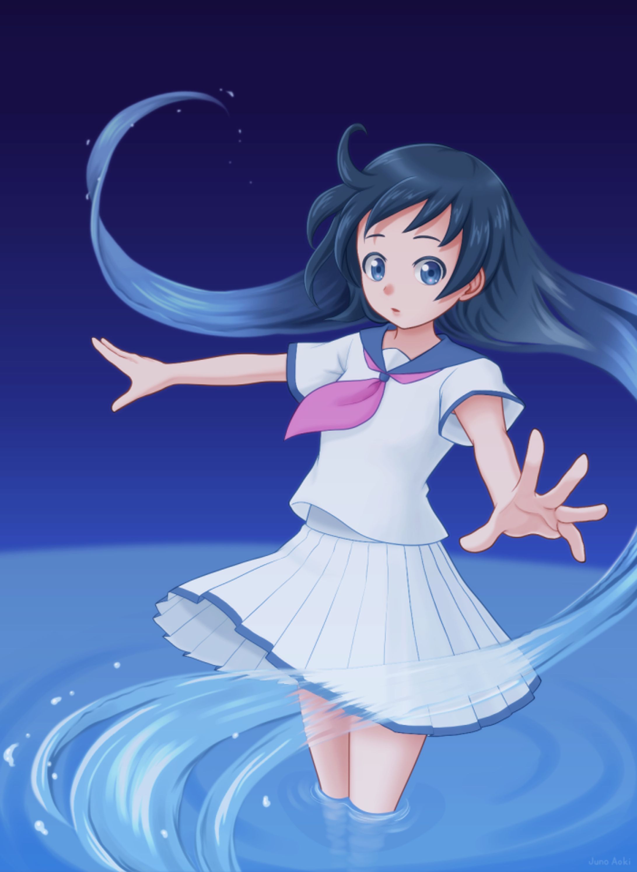 オリジナル_Water Hair-1