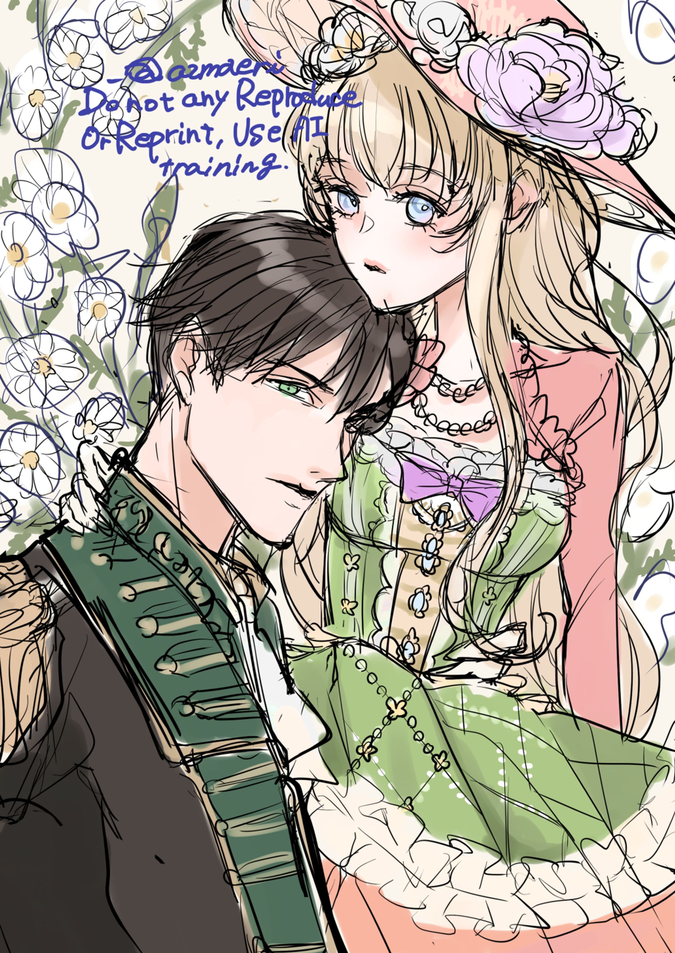 カラーラフ/ラフ画-1