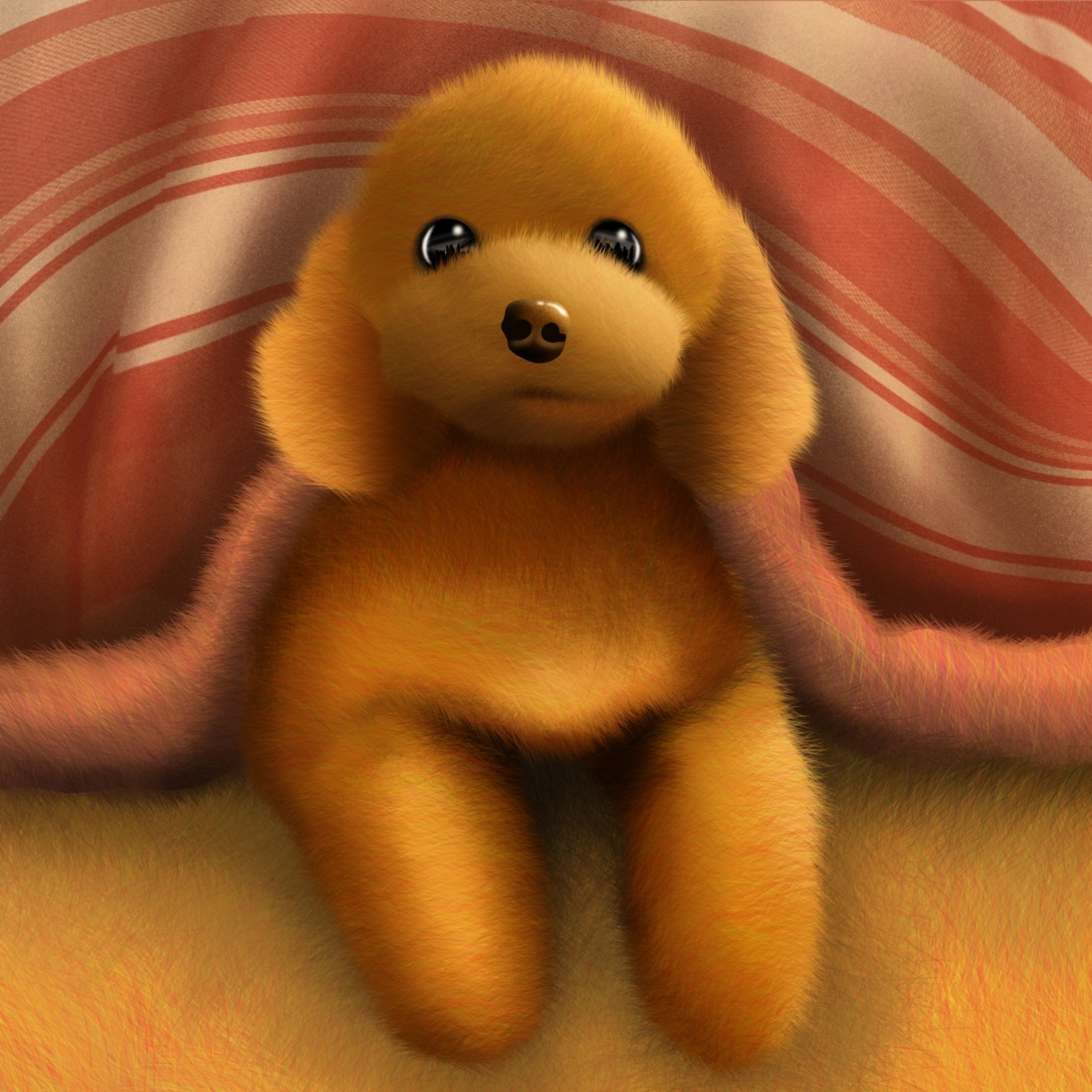 コタツと愛犬-1
