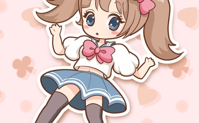 twitter、デフォルメキャラクター