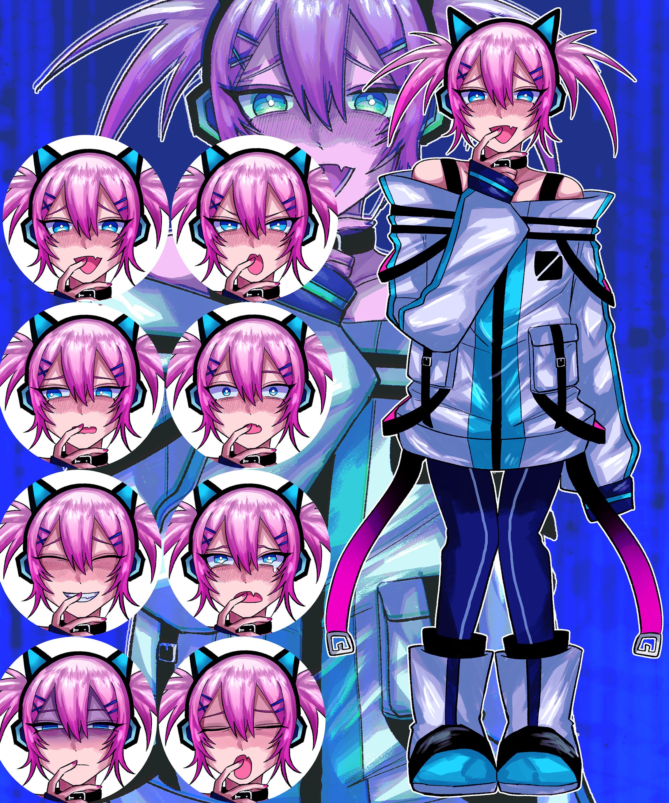 キャラ販売立ち絵表情差分-1