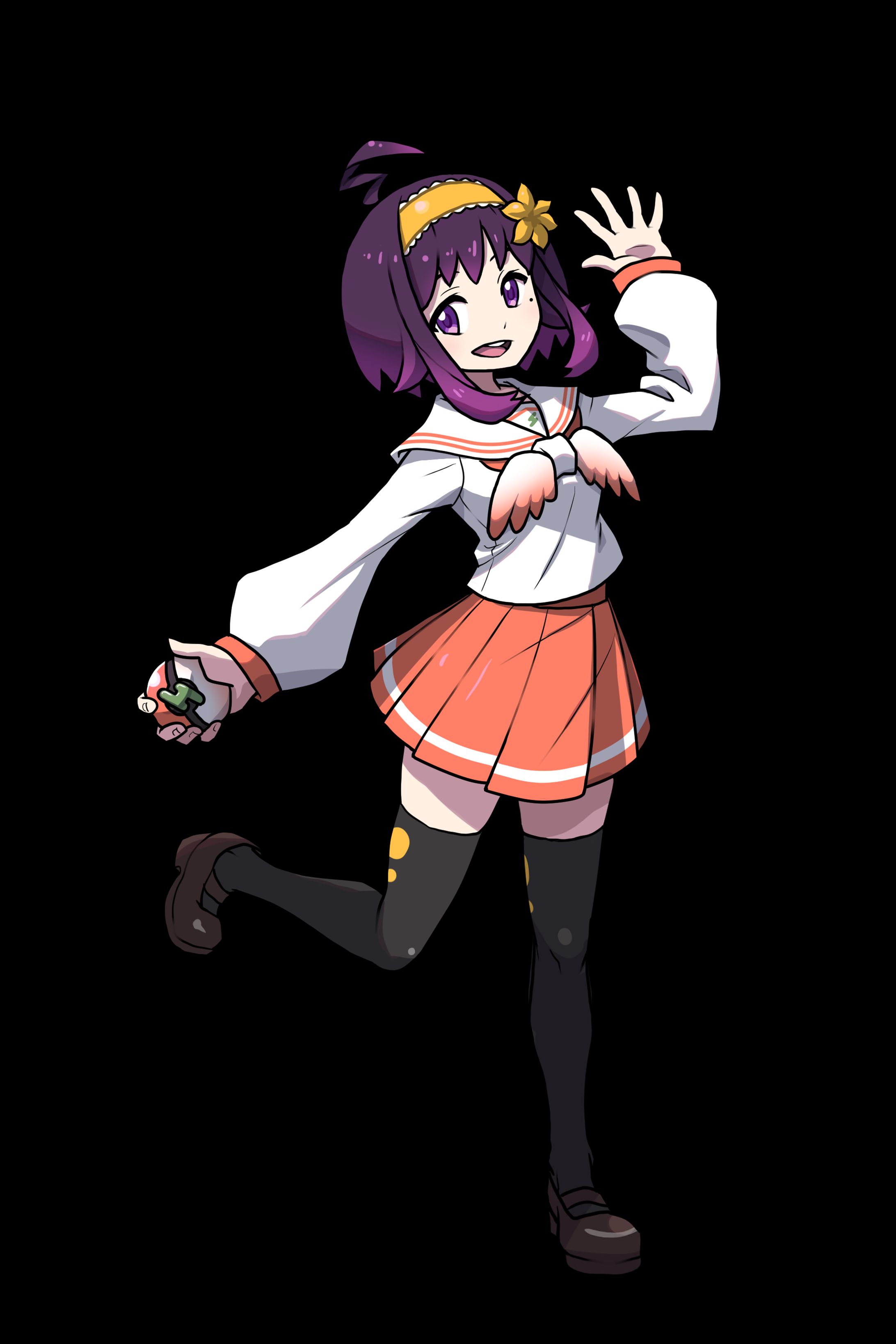 ポケモン風立ち絵｜佐渡島むすび様 