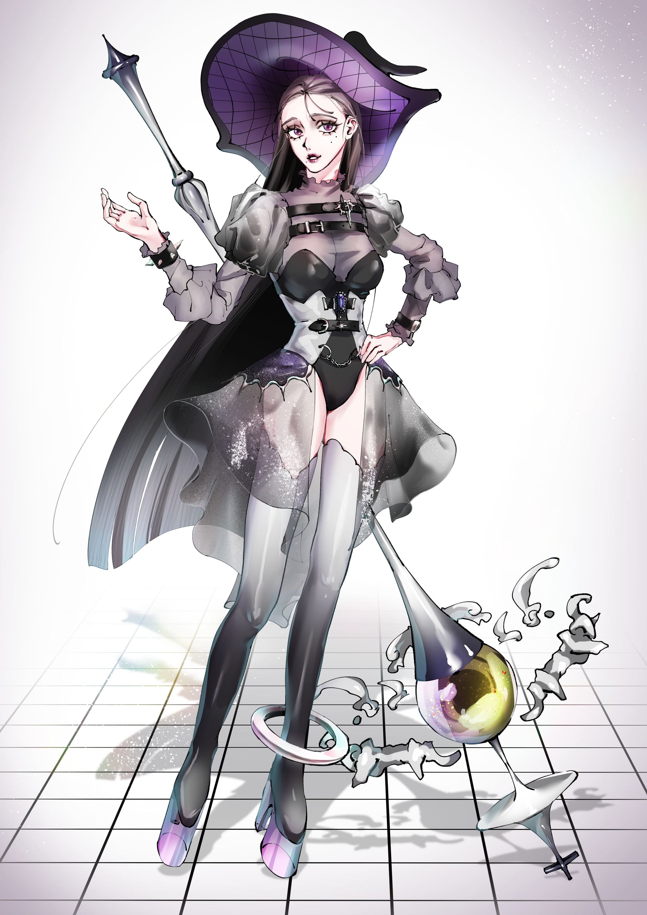 【キャラクターデザイン】魔女-1
