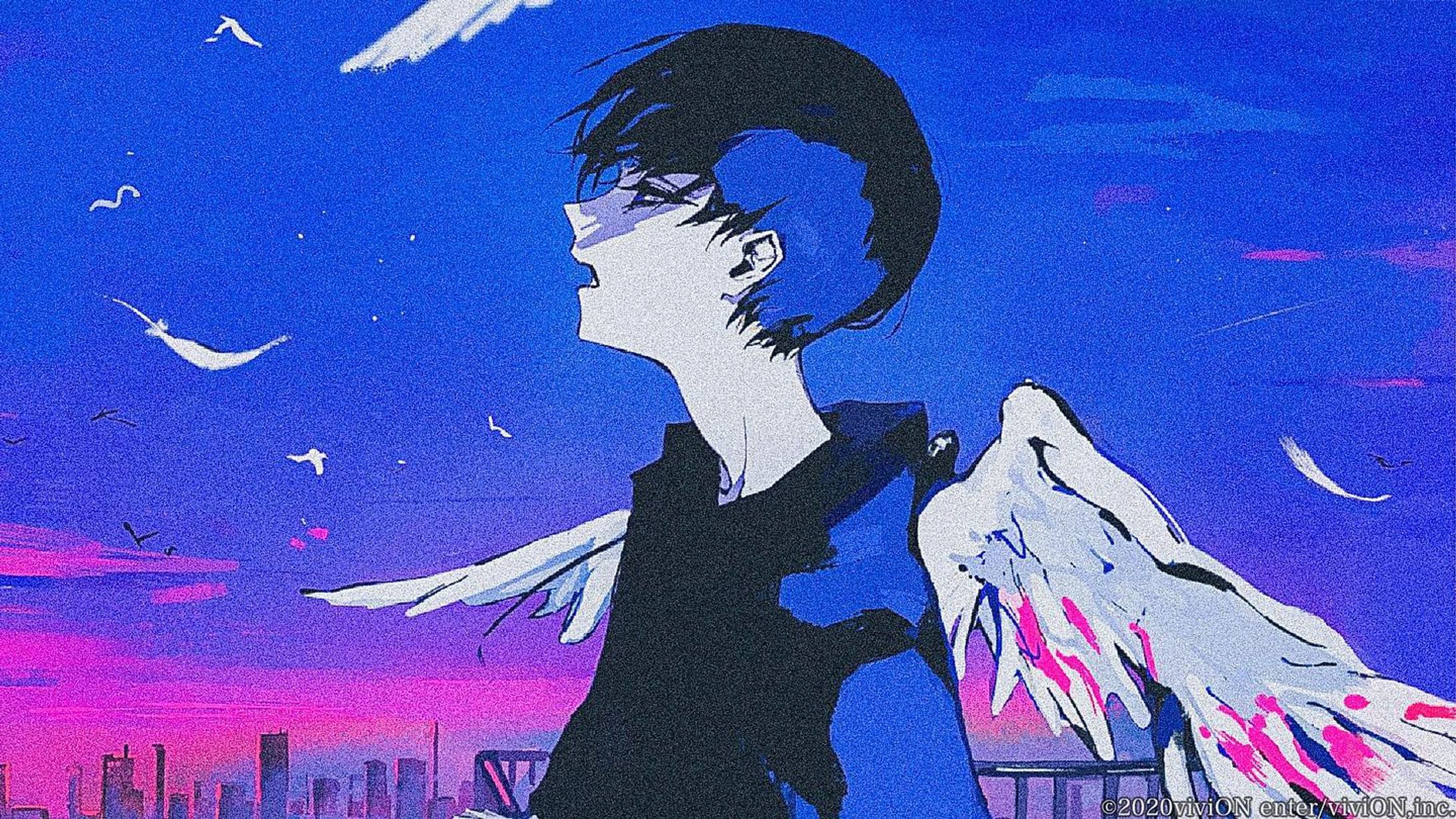 PARED様カバー楽曲、
『八尋之影 / 湊 貴大（流星P）』のイラストを描かせて頂きました
YouTube: youtu.be/9Z1pArMkuNw

 #クロケスタ歌ってみた　#illustration #illust #イラスト #potofu-1