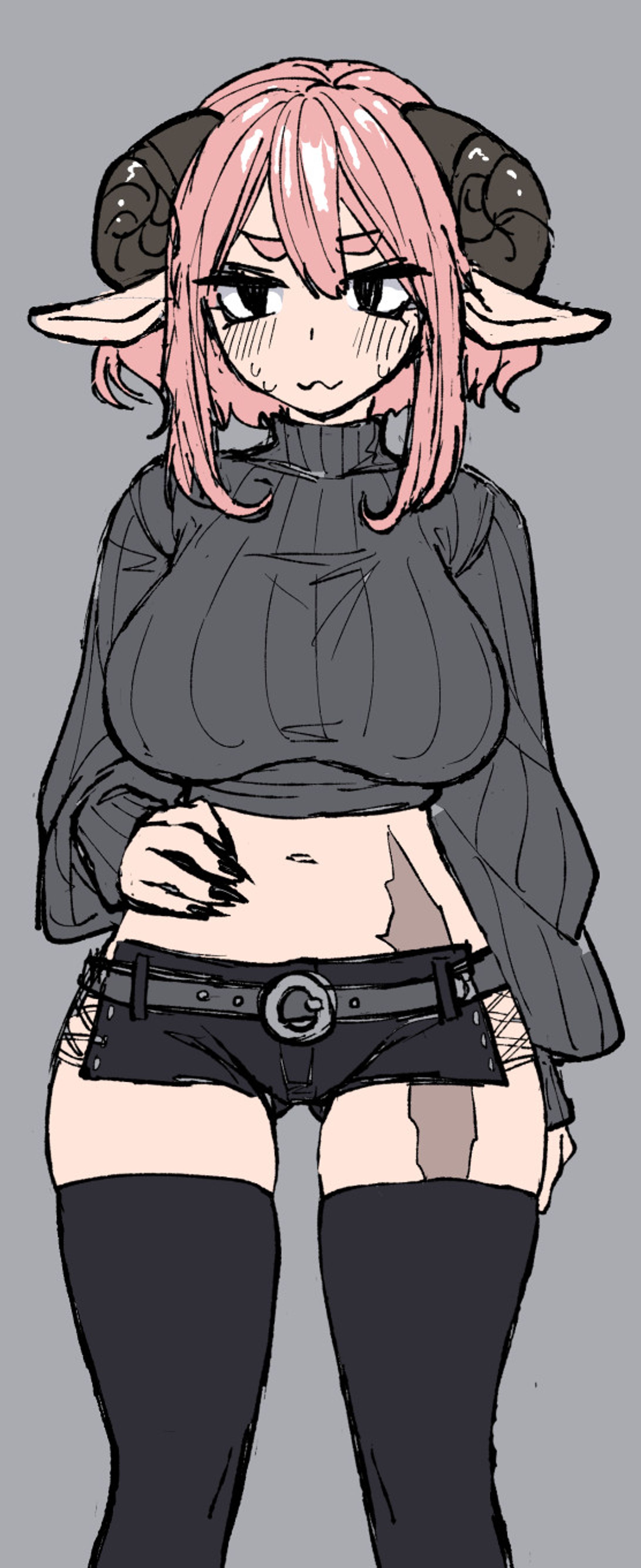 オリキャラ角っ子ちゃん-1