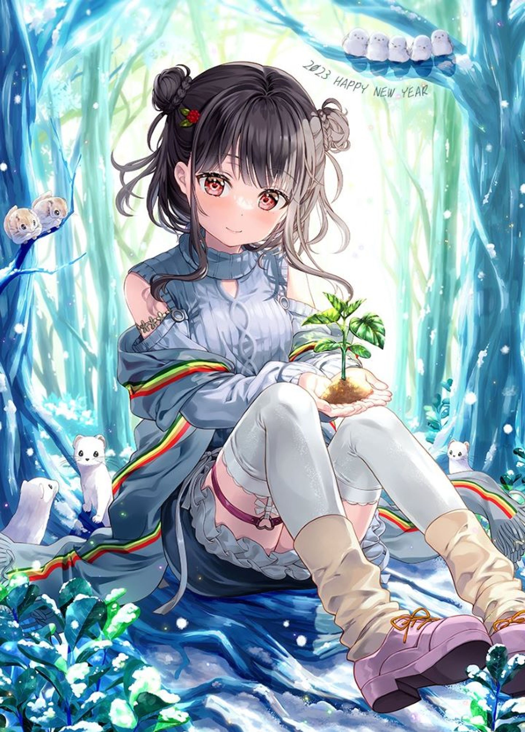 『C101森林保護募金ポスター』ラズベリー-1