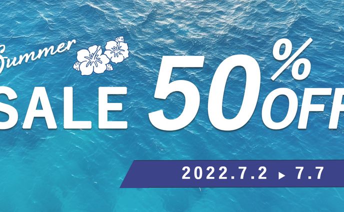 Summer SALE バナー（課題制作）
