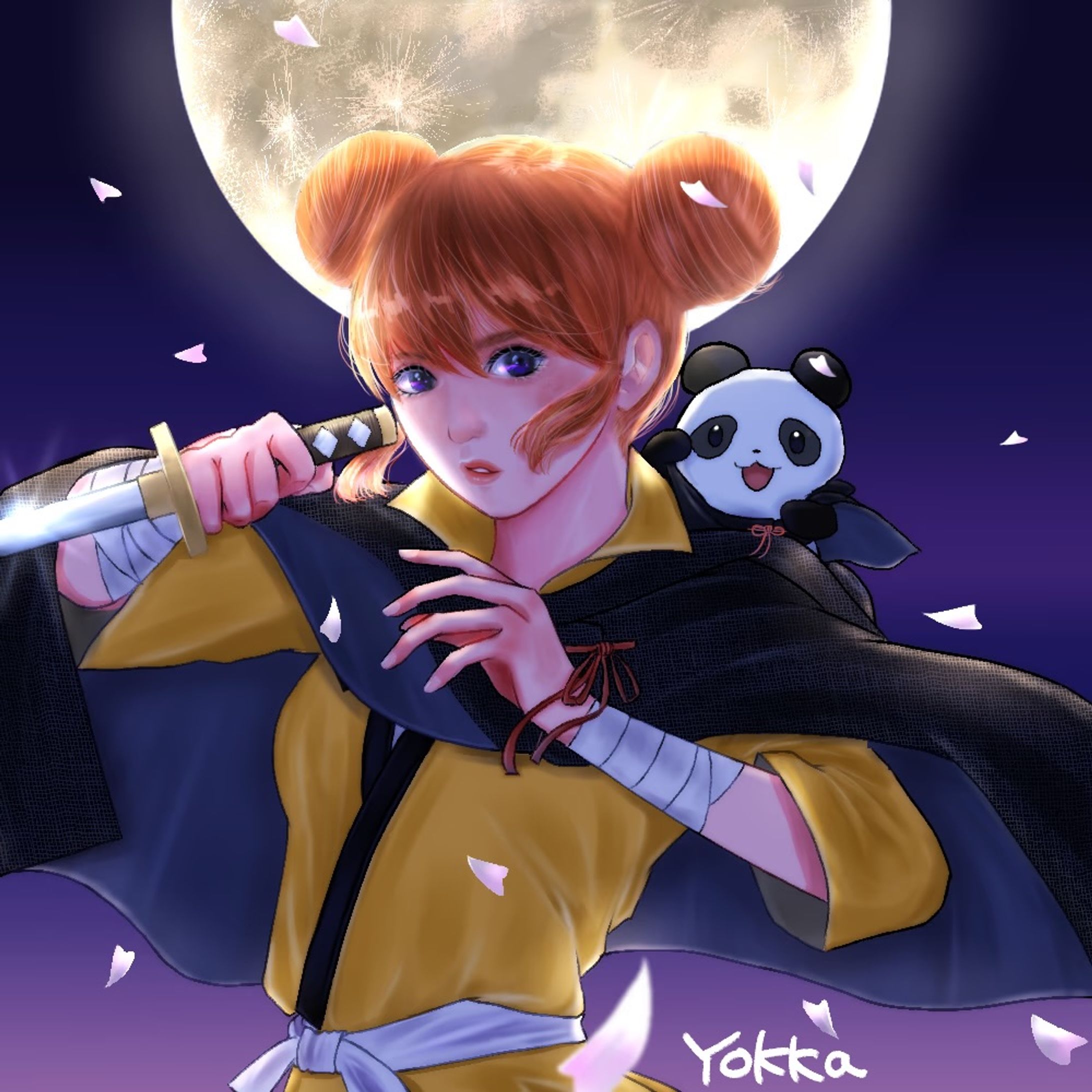 Crypto Ninjaシャオラン（ファンアート）-1