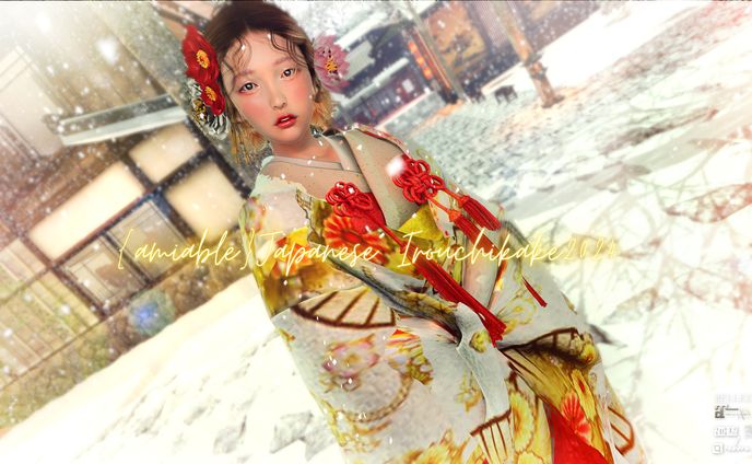 {amiable}Japanese Irouchikake@Japonica(50%OFF SALE).