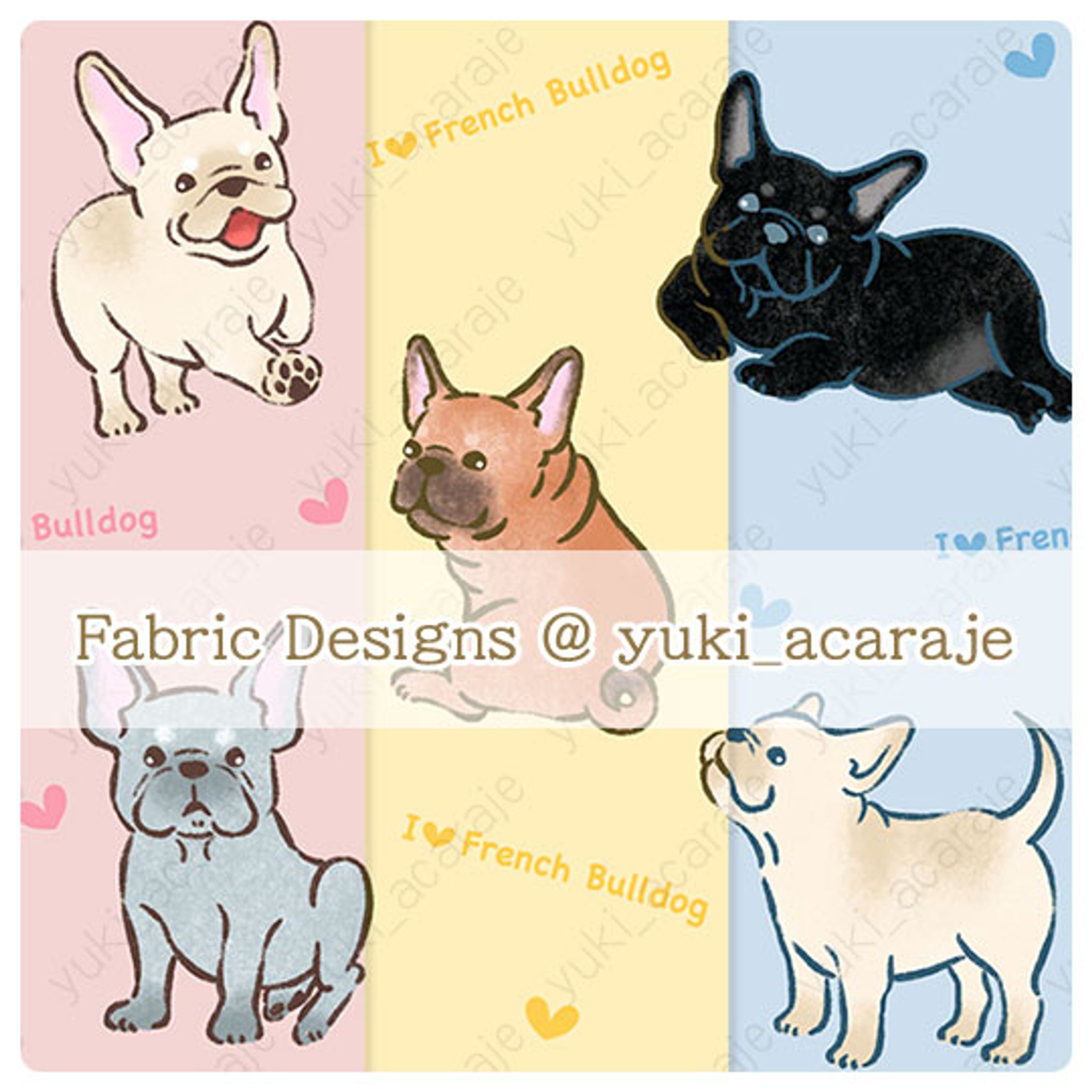 I Love French Bulldog-1
