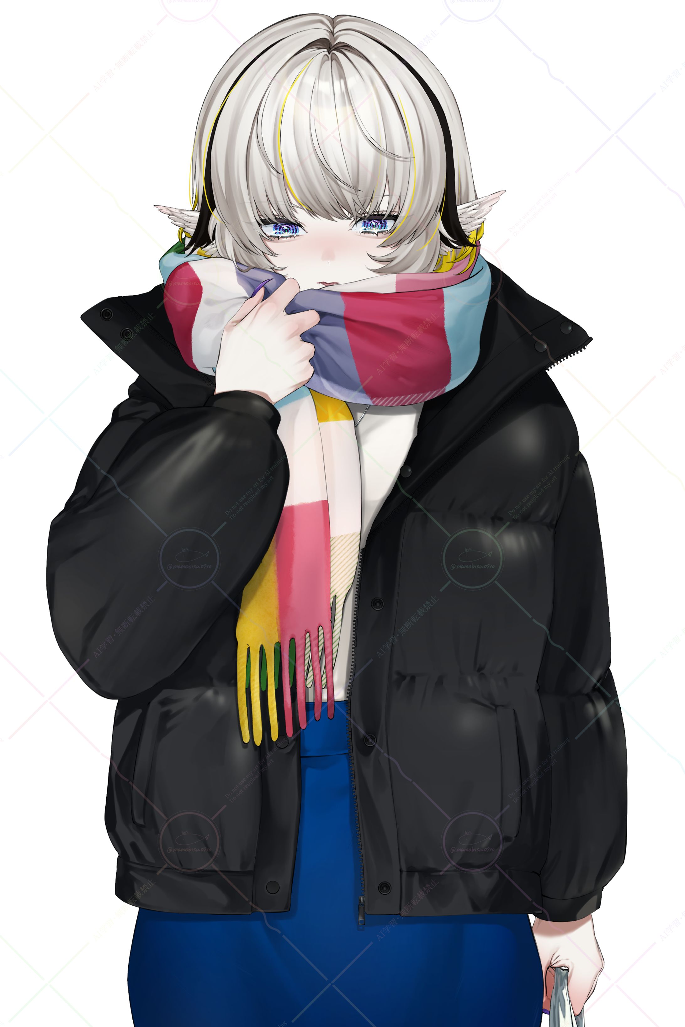 Vtuber『九來』様　FC配布用イラスト 2026.2-1