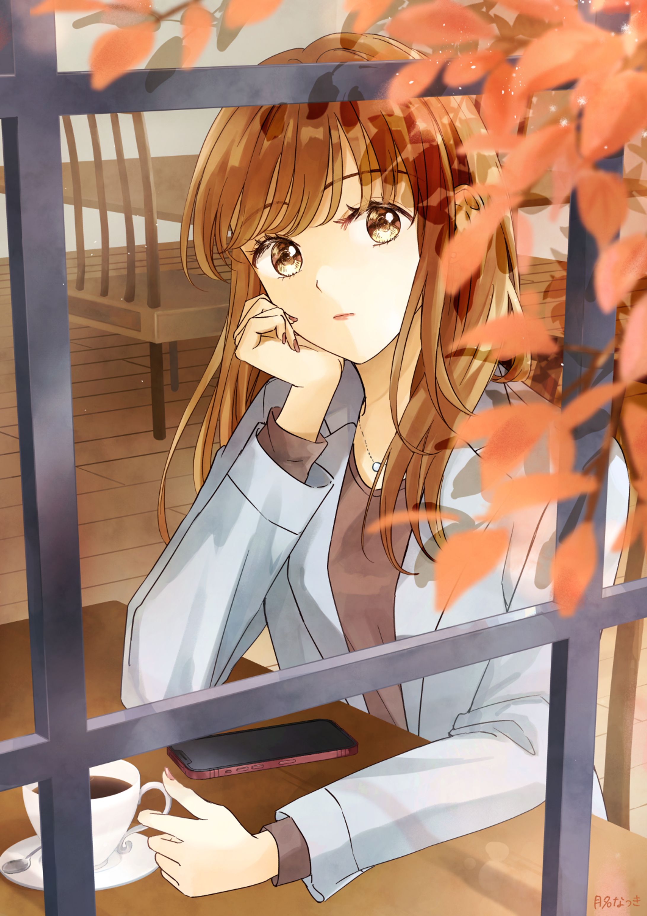 カフェで一息-1