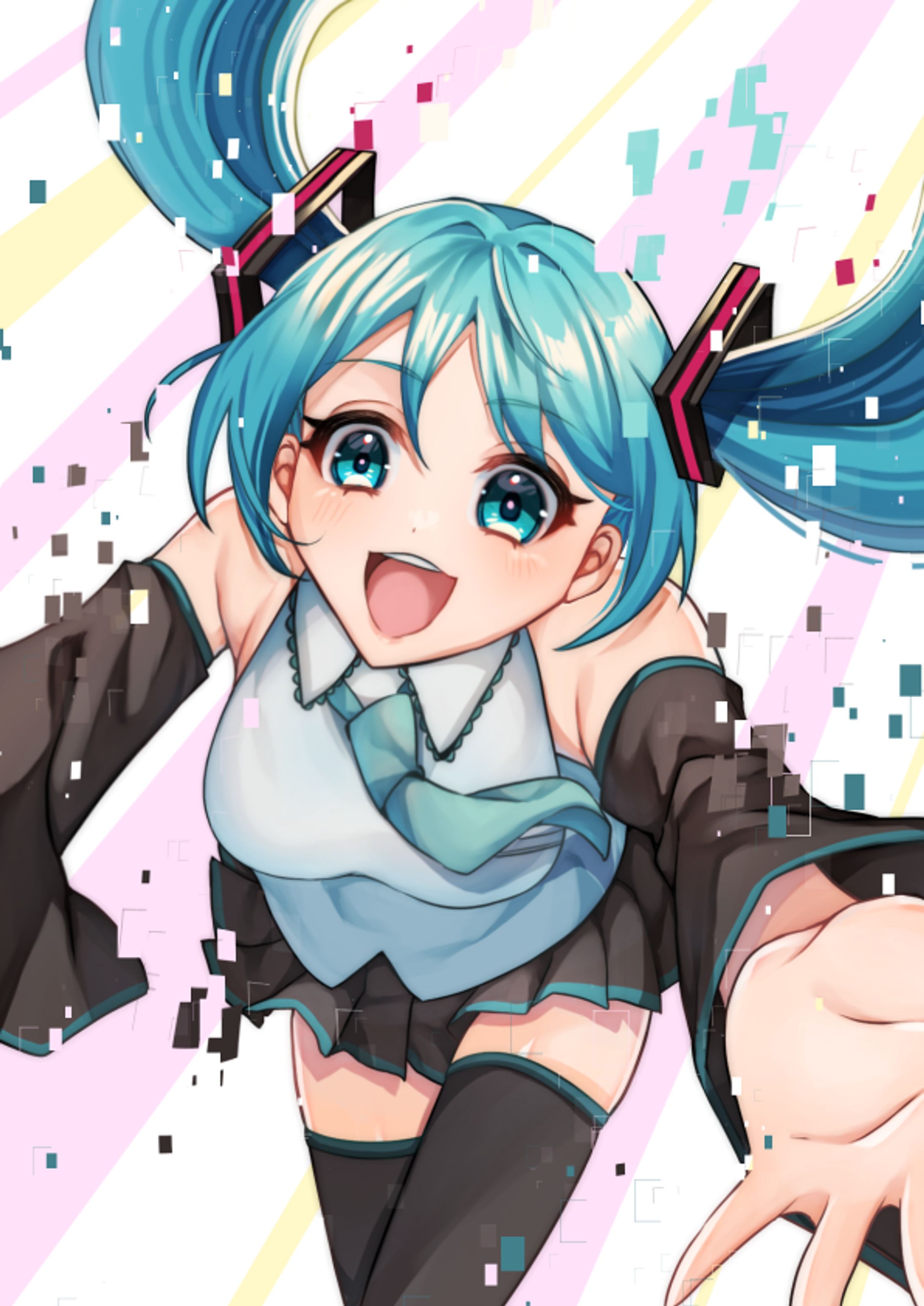 【コンペ応募】初音ミク16周年記念イラスト-1