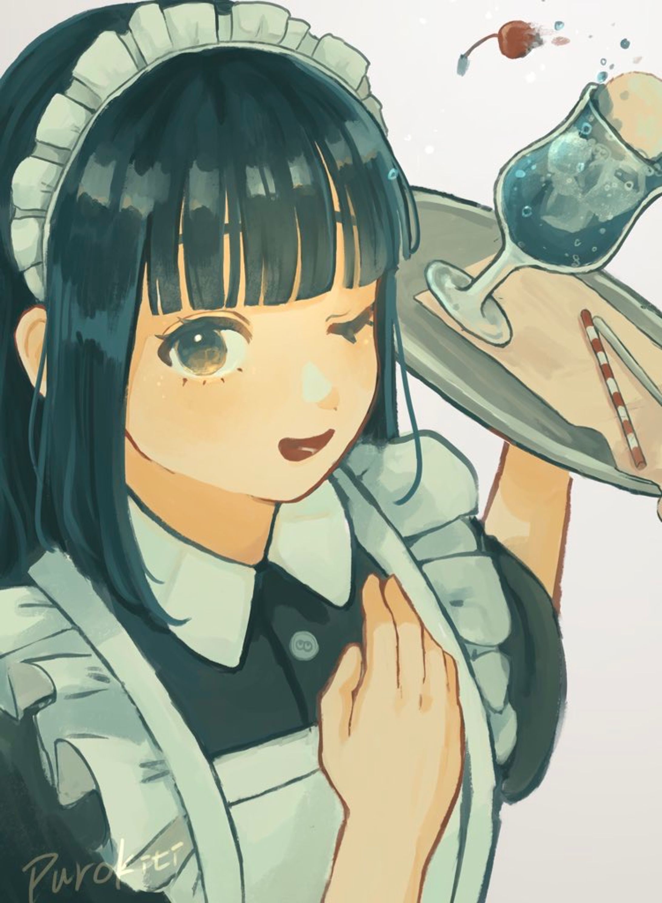 創作 『お待たせしました』-1