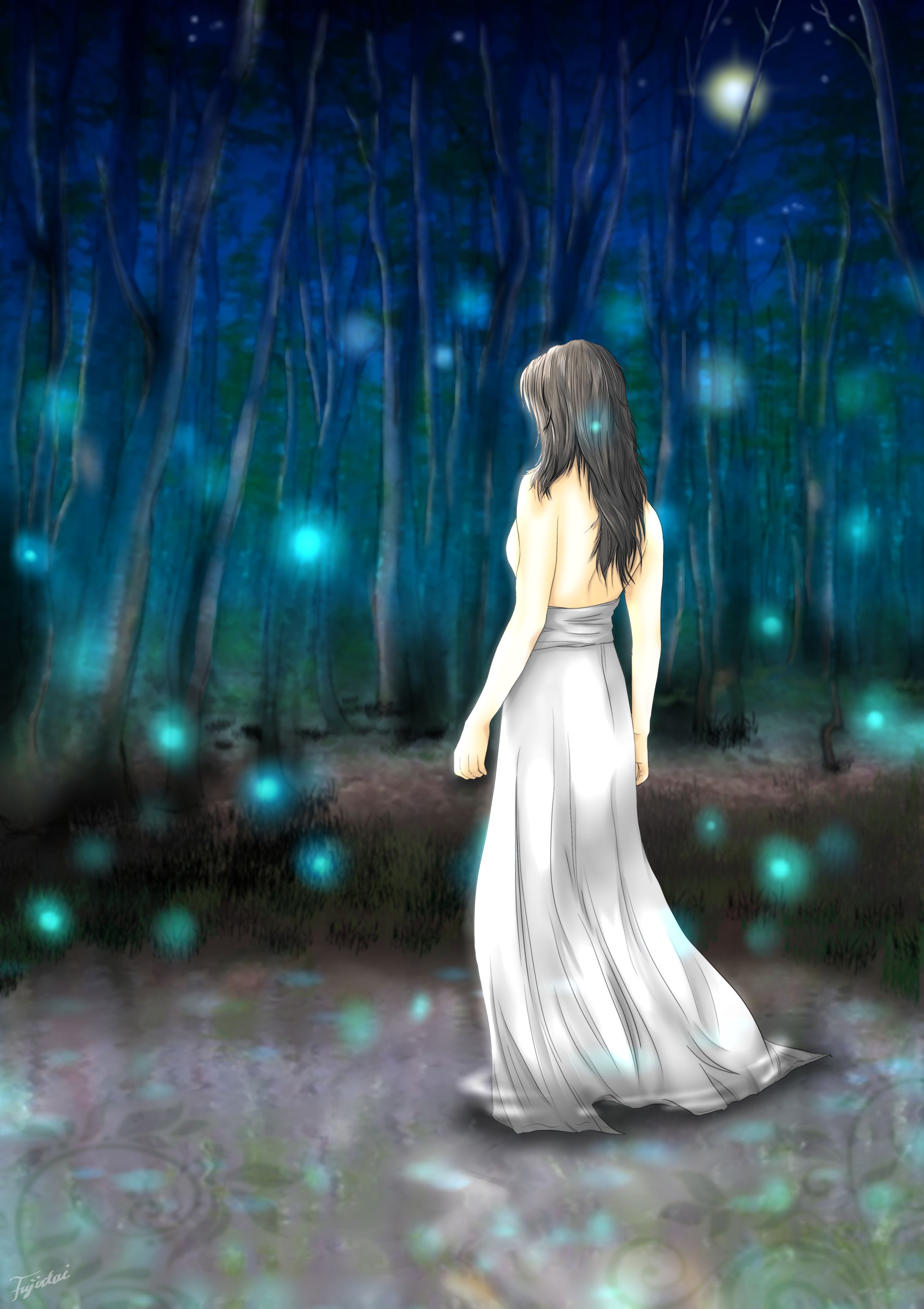 woman in the moonlight-1