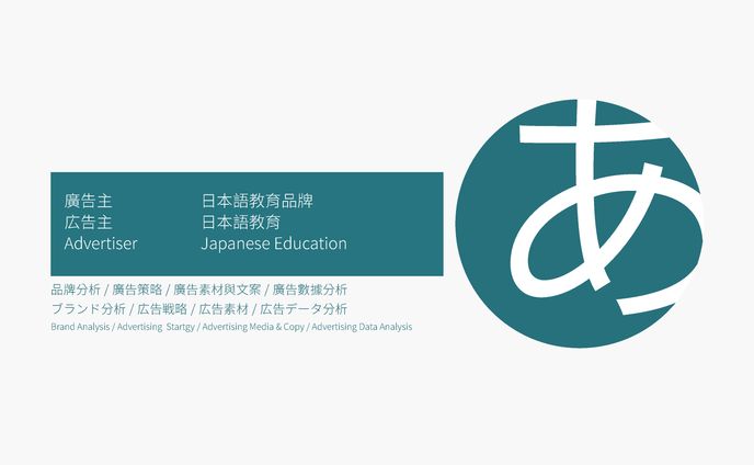 Advertising Strategy｜Japanese Education｜2019